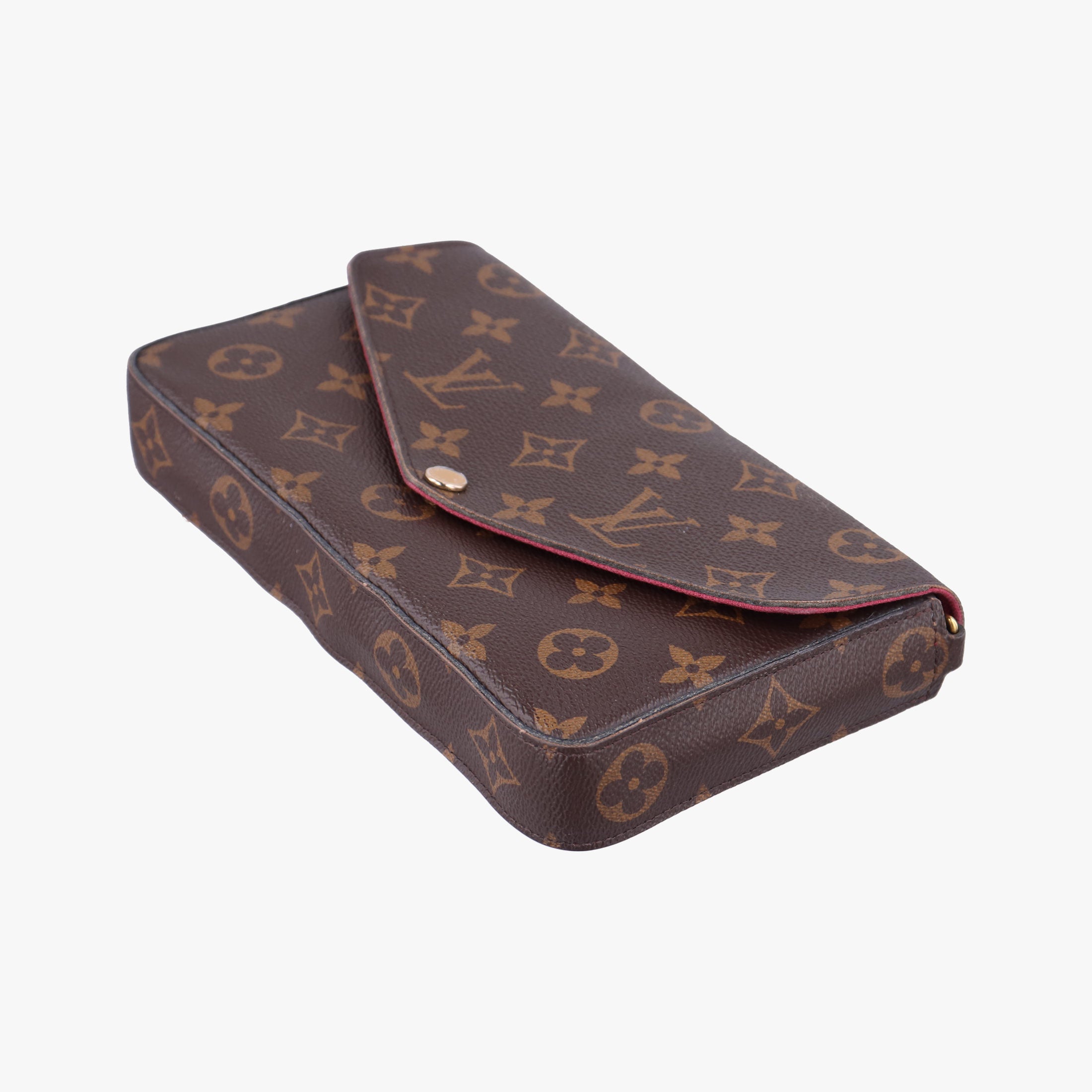 Secondhand Louis Vuitton Pochette Felicie Brown Monogram Canvas M61276 shoulderbag | stylenewstar