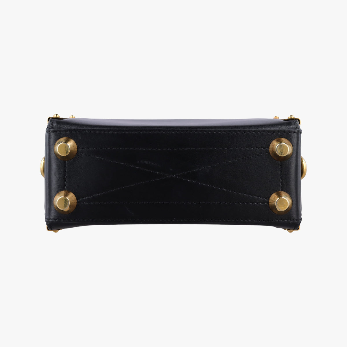 Pre-owned Alexander McQueen Box Black Leather  shoulderbag | stylenewstar