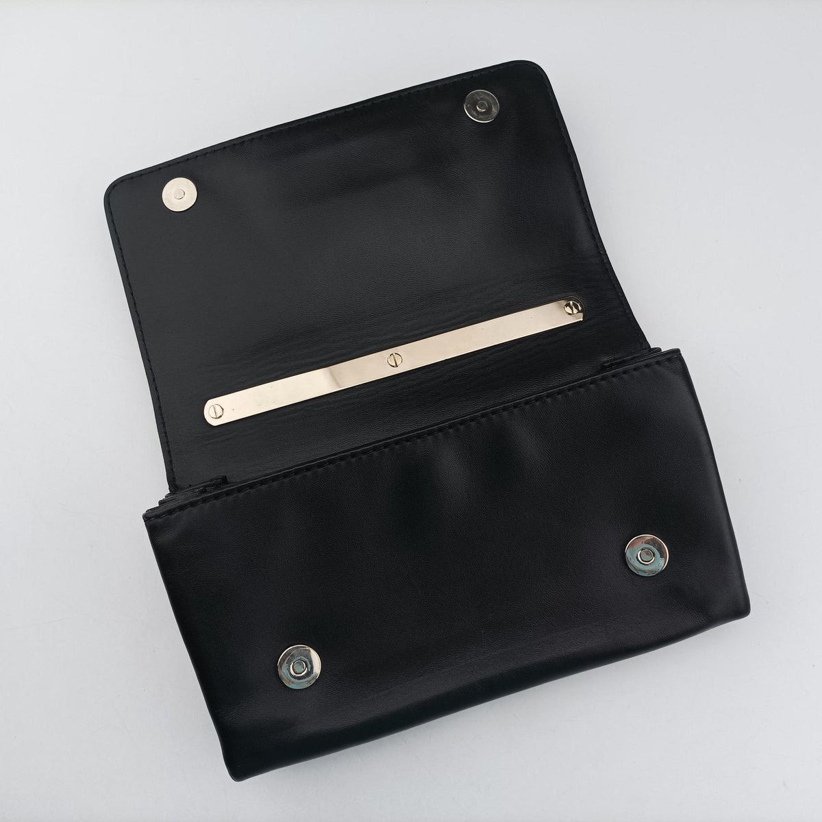 Pre-owned Valentino Rockstud Va Va Voom Black Leather  shoulderbag | stylenewstar