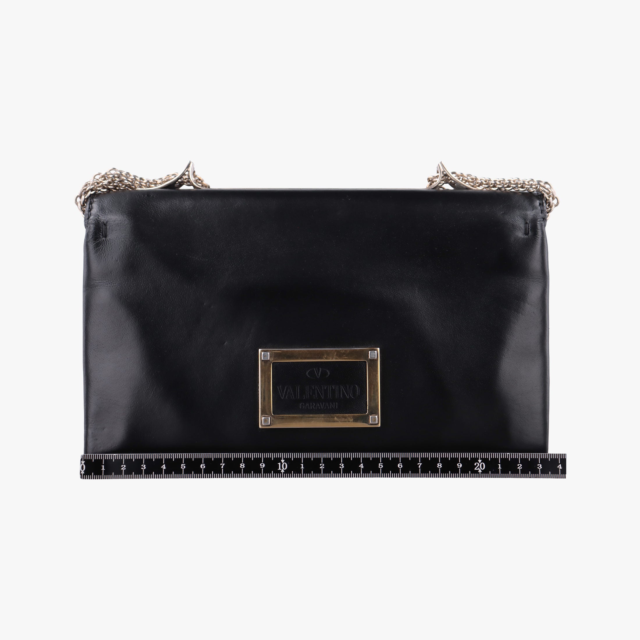 Pre-owned Valentino Rockstud Va Va Voom Black Leather  shoulderbag | stylenewstar