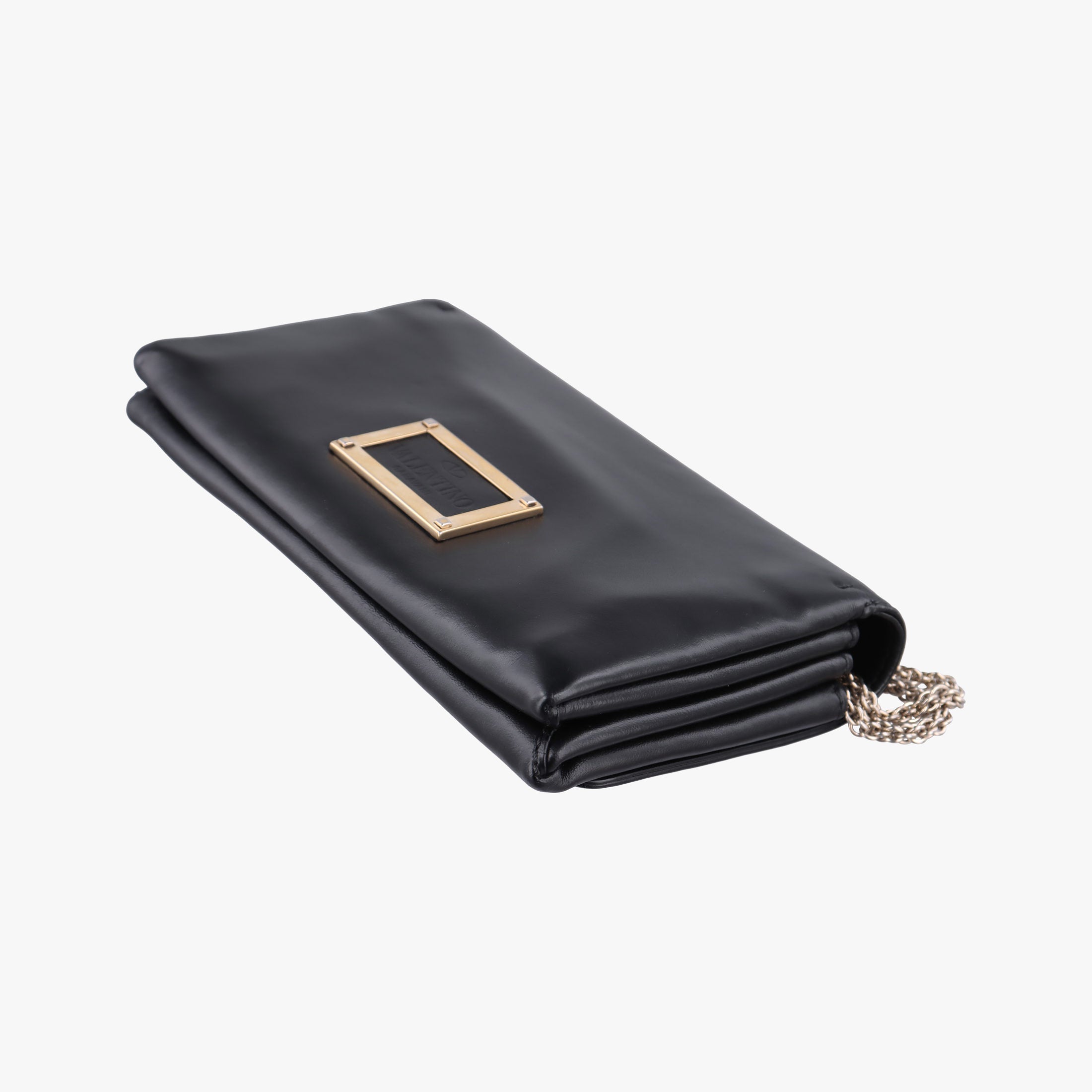 Pre-owned Valentino Rockstud Va Va Voom Black Leather  shoulderbag | stylenewstar