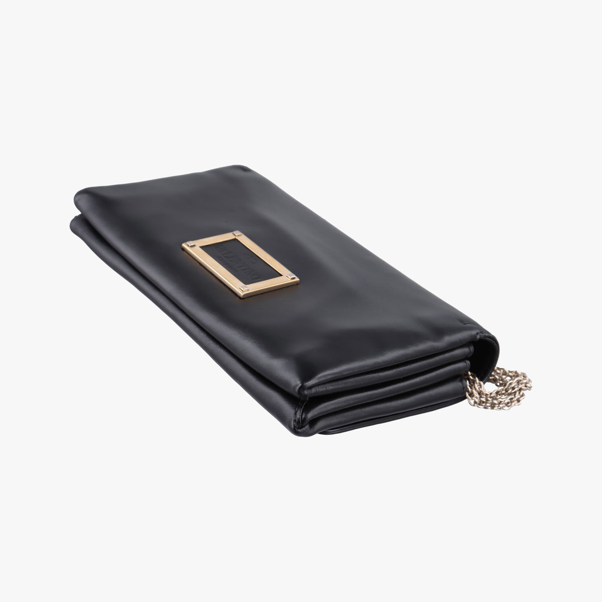 Pre-owned Valentino Rockstud Va Va Voom Black Leather  shoulderbag | stylenewstar