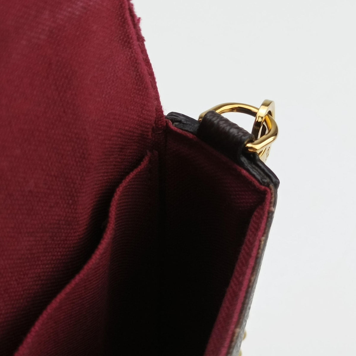Secondhand Louis Vuitton Pochette Felicie Brown Monogram Canvas M61276 shoulderbag | stylenewstar