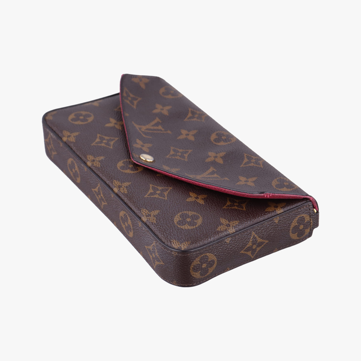 Secondhand Louis Vuitton Pochette Felicie Brown Monogram Canvas M61276 shoulderbag | stylenewstar