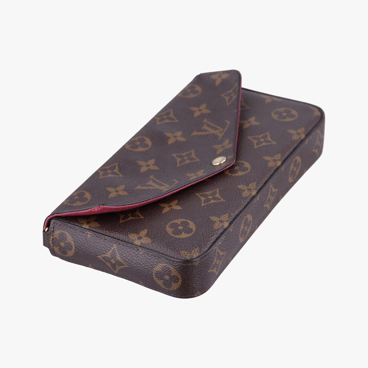 Secondhand Louis Vuitton Pochette Felicie Brown Monogram Canvas M61276 shoulderbag | stylenewstar