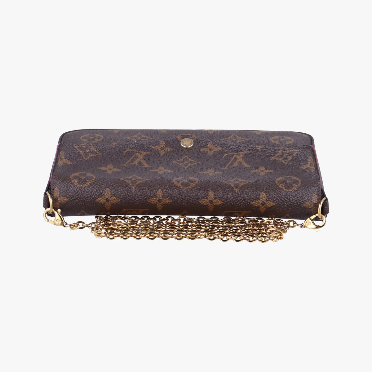 Vintage Louis Vuitton Pochette Felicie Brown Monogram Canvas M61276 shoulderbag | stylenewstar