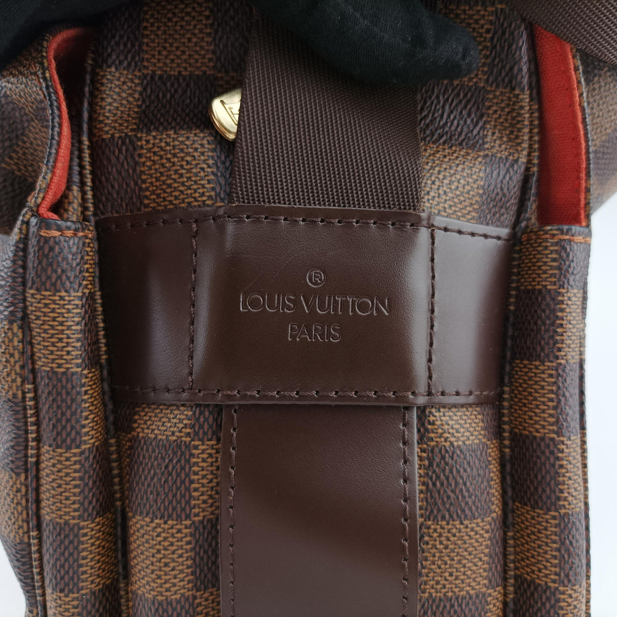 Pre-owned Louis Vuitton NAVIGLIO EBENE Damier Canvas N45255 shoulderbag | stylenewstar
