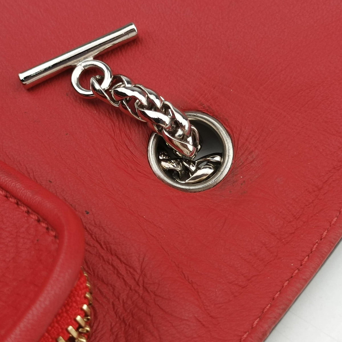 Vintage Christian Louboutin Sweet Charity Black Enamel Leather  shoulderbag | stylenewstar