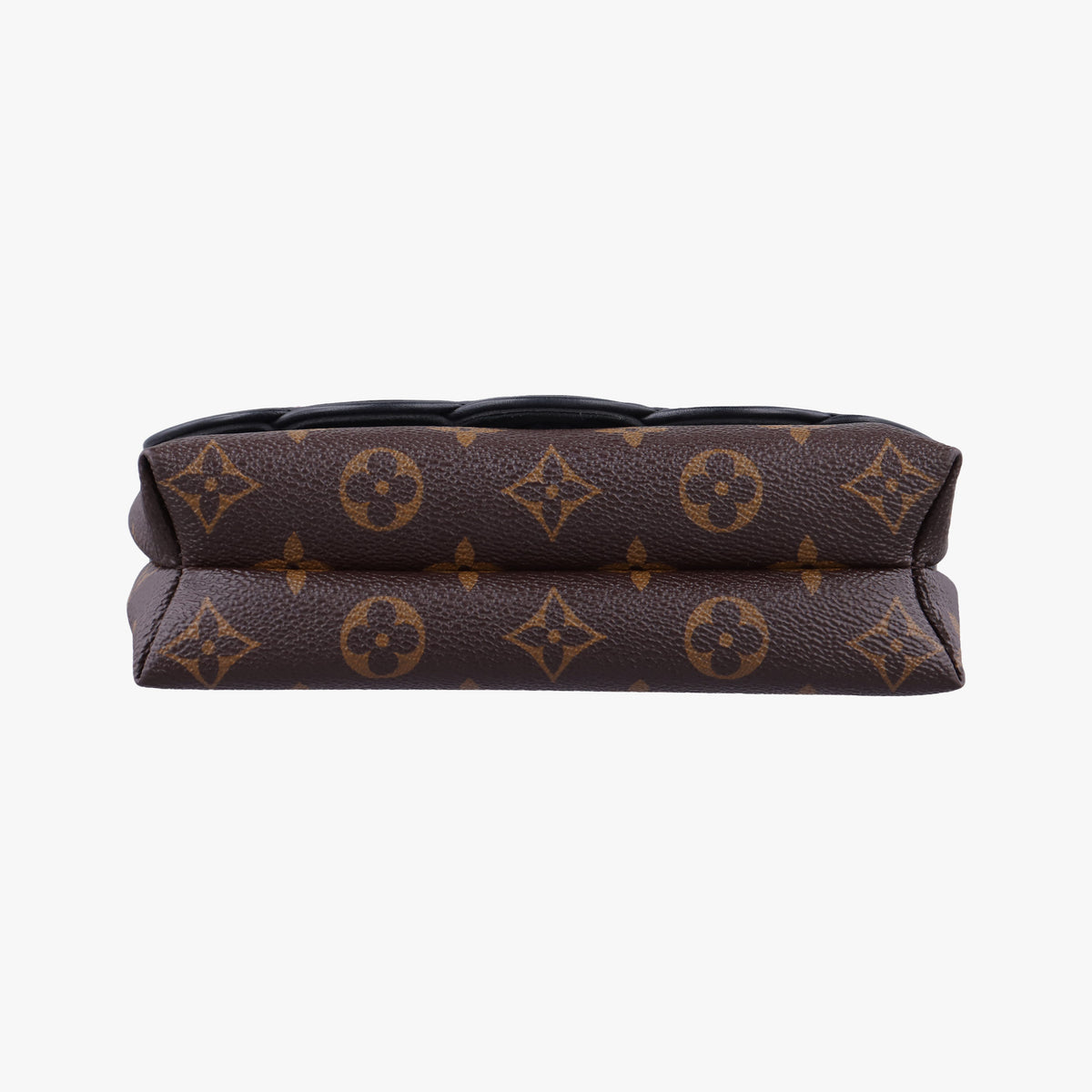 Pre-owned Louis Vuitton Pochette Kabuki Mask Red × Brown Monogram Canvas × Epi Leather M43527 shoulderbag | stylenewstar