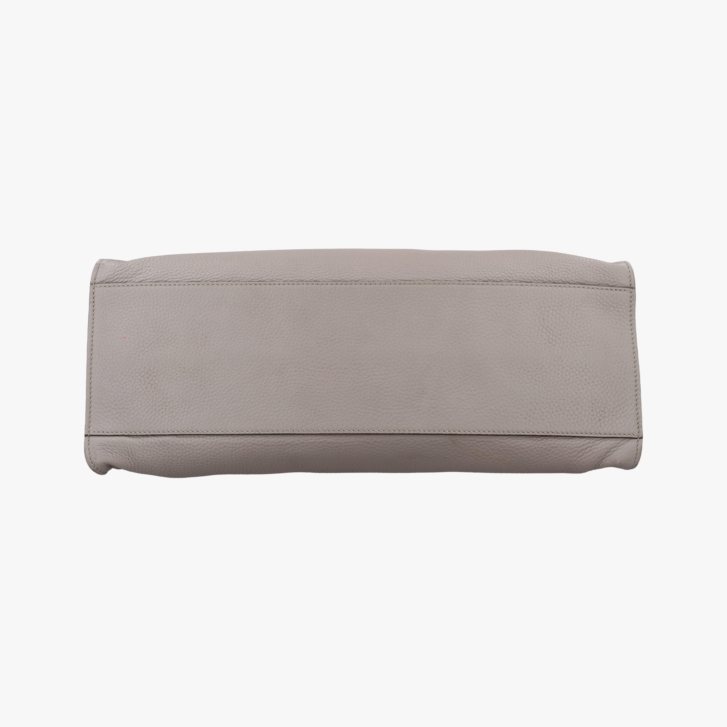 Pre-owned Gucci BAMBOO Grey Leather 370829 handbag | stylenewstar