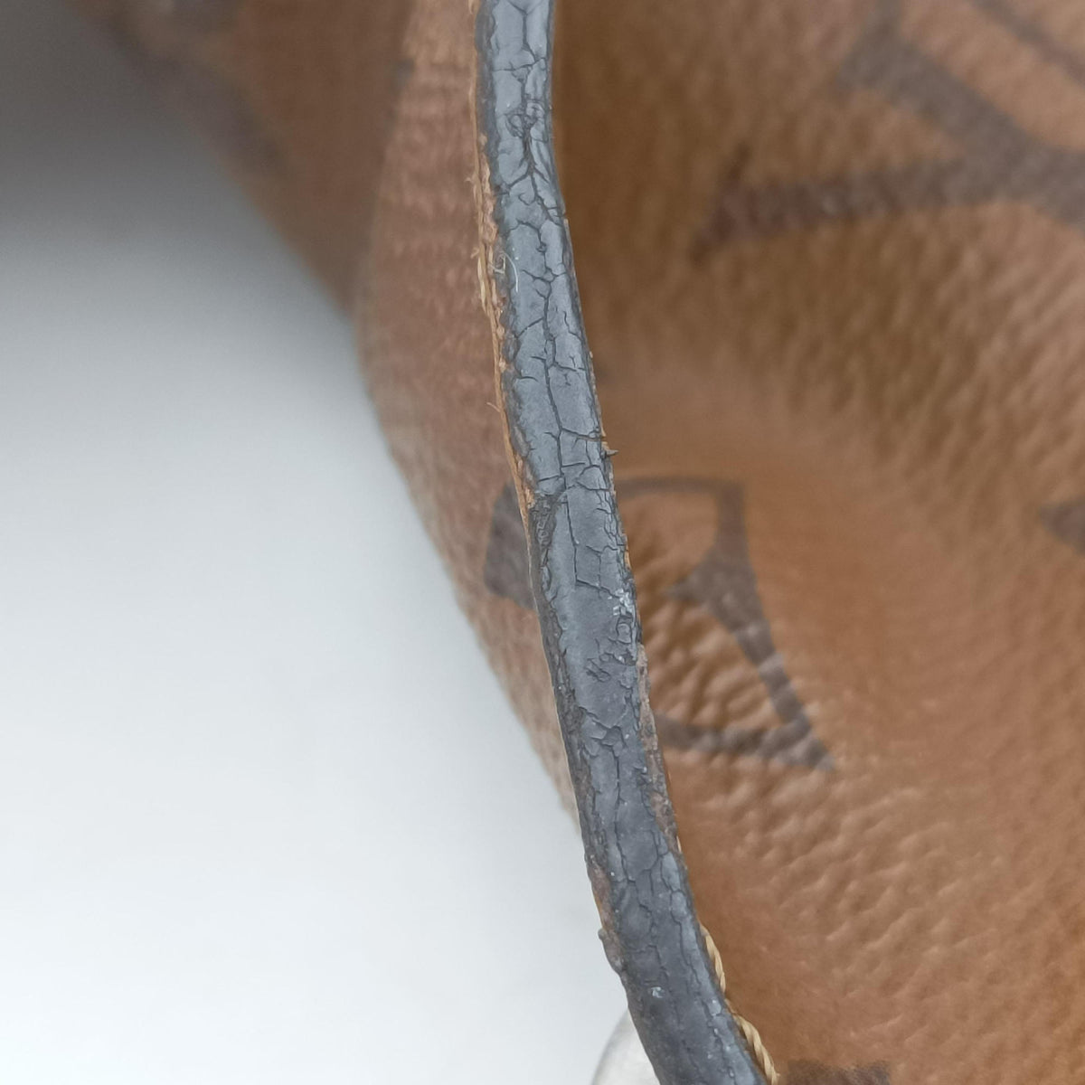 Pre-owned Louis Vuitton Chantilly Lock Brown x white Monogram x Leather  shoulderbag | stylenewstar
