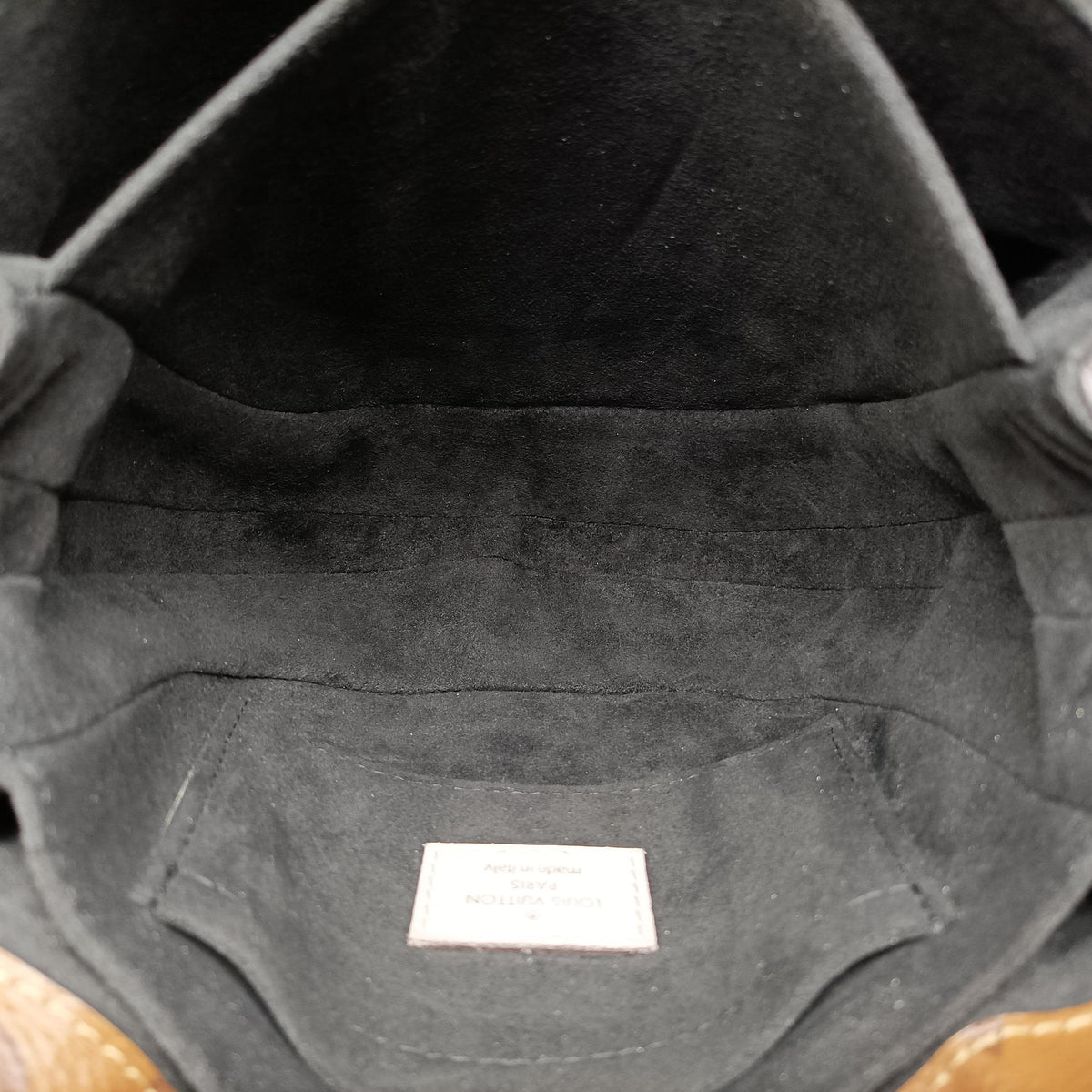 Pre-owned Louis Vuitton Chantilly Lock Brown x white Monogram x Leather  shoulderbag | stylenewstar
