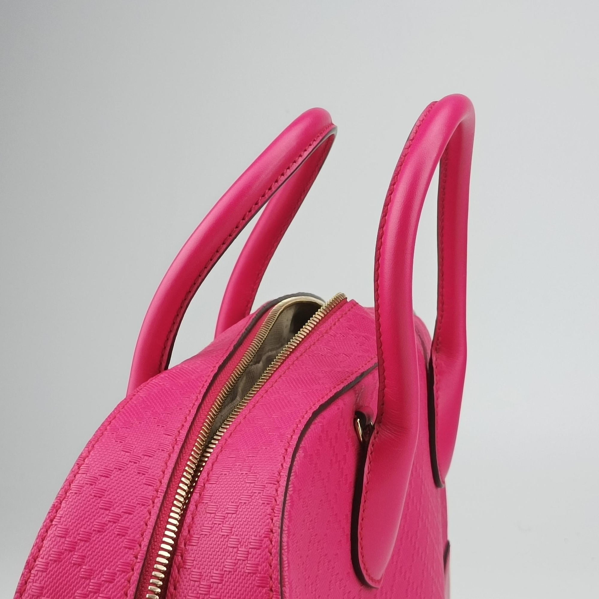 Pre-owned Gucci Bright Diamante Rose Leather 354332 shoulderbag | stylenewstar