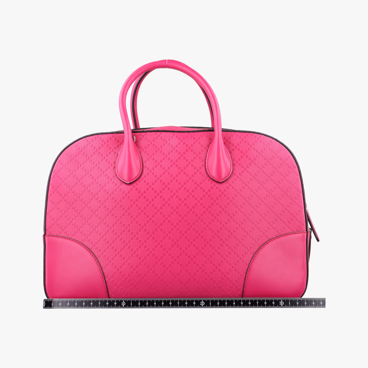 Pre-owned Gucci Bright Diamante Rose Leather 354332 shoulderbag | stylenewstar