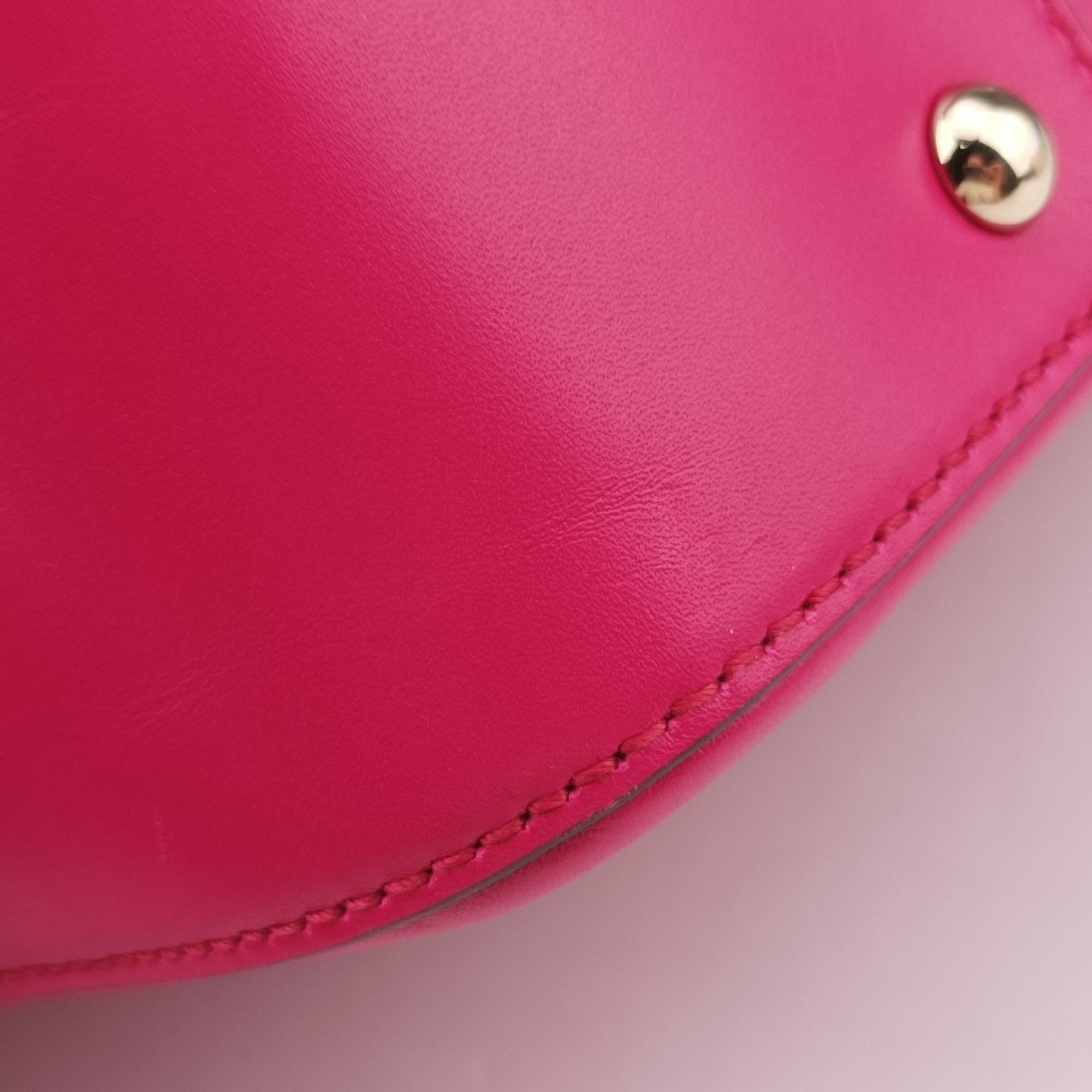 Pre-owned Gucci Bright Diamante Rose Leather 354332 shoulderbag | stylenewstar