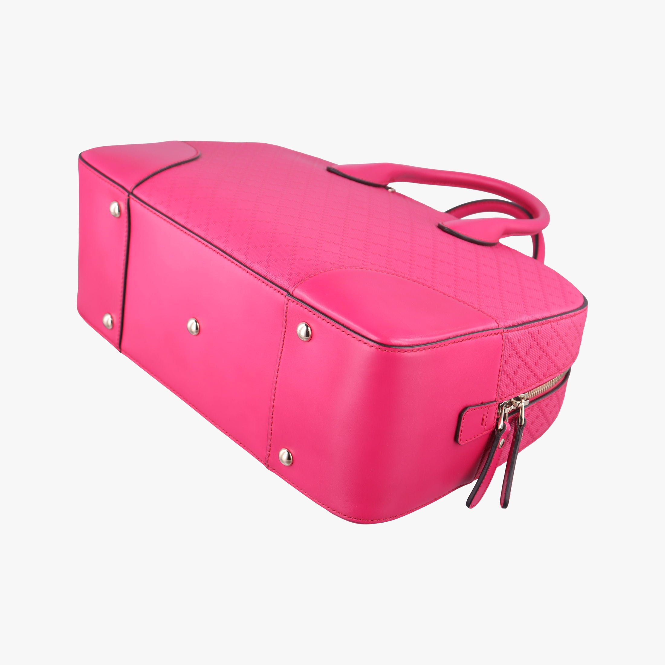 Pre-owned Gucci Bright Diamante Rose Leather 354332 shoulderbag | stylenewstar