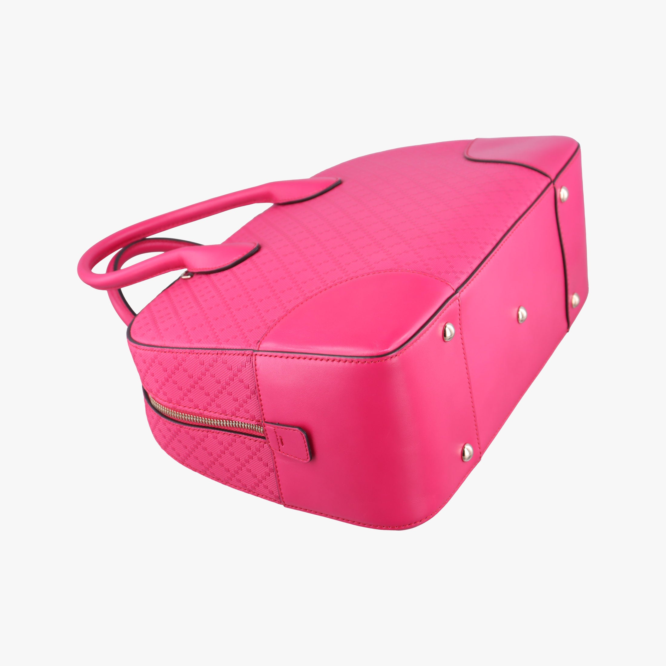 Pre-owned Gucci Bright Diamante Rose Leather 354332 shoulderbag | stylenewstar