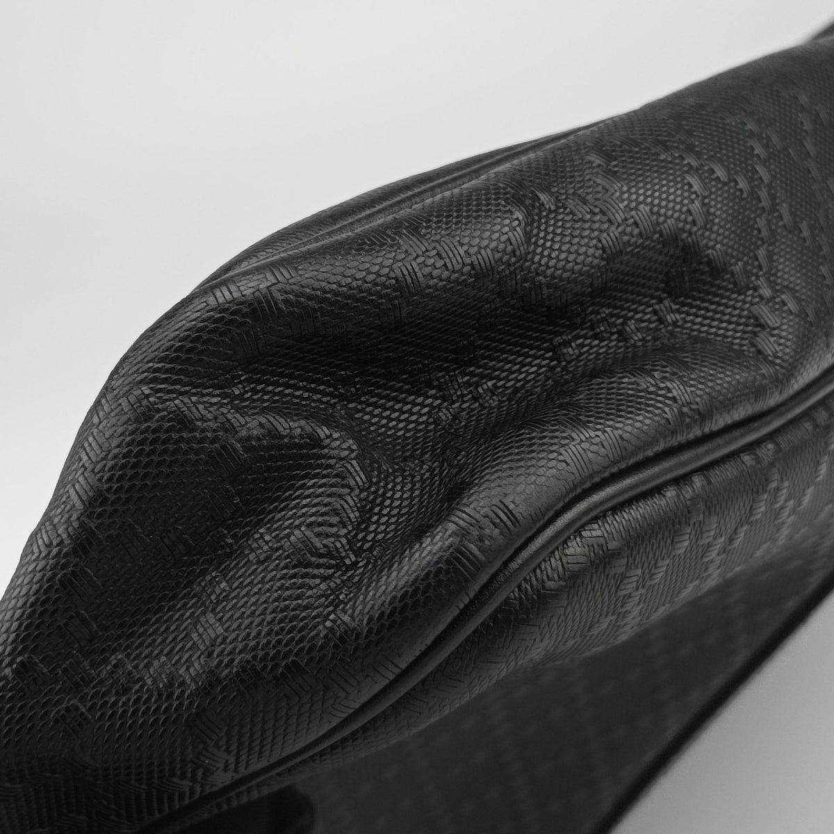 Vintage Gucci Diamante Black Leather 208463 handbag | stylenewstar