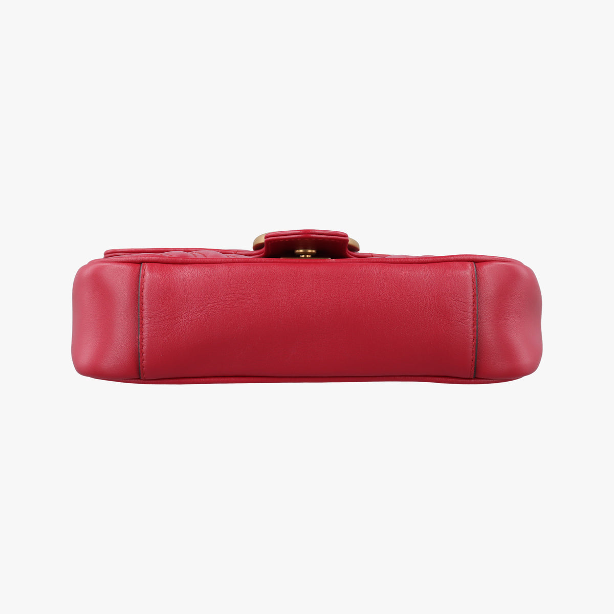 Secondhand Gucci GG Marmont Red Leather 446744 shoulderbag | stylenewstar