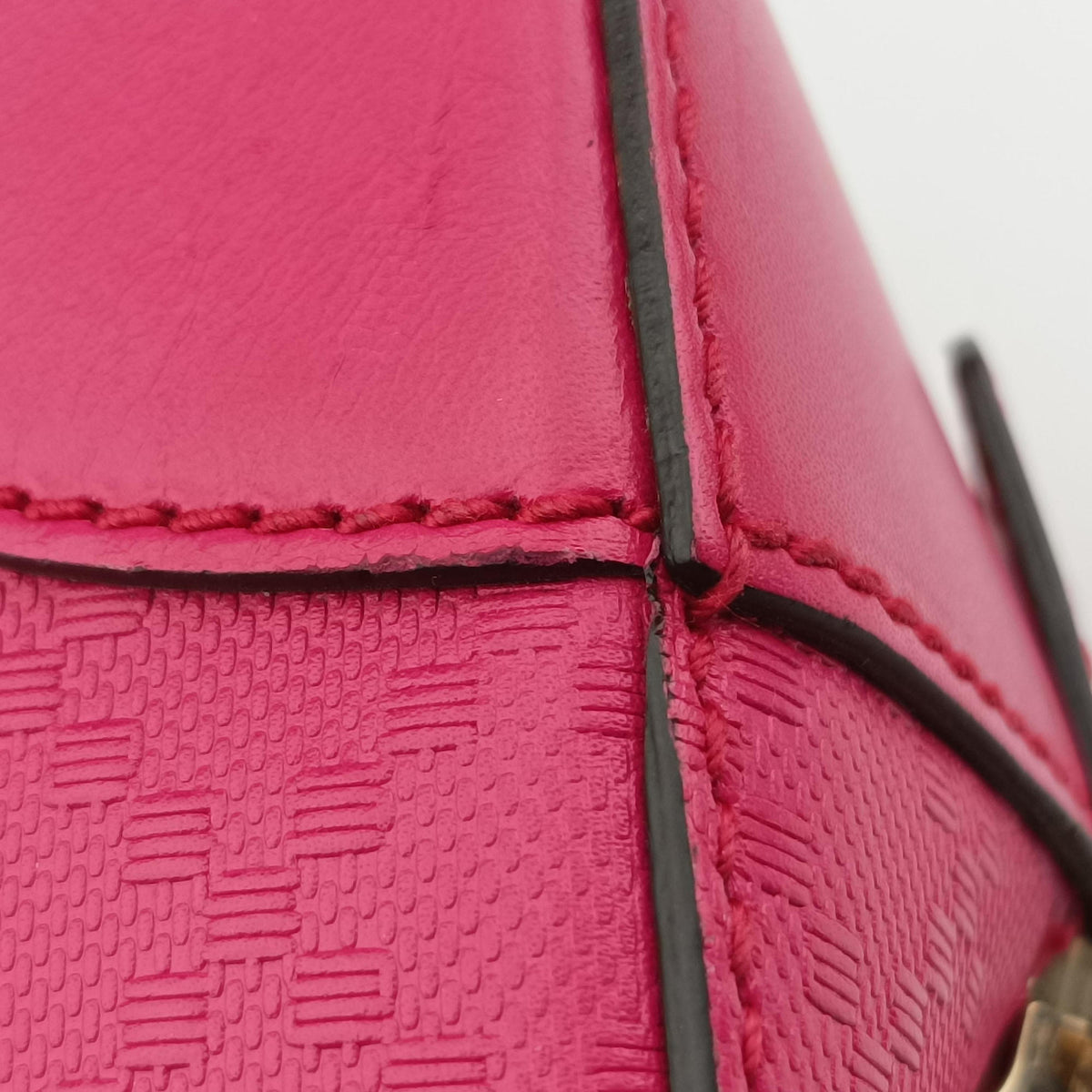 Pre-owned Gucci Bright Diamante Rose Leather 354224 shoulderbag | stylenewstar