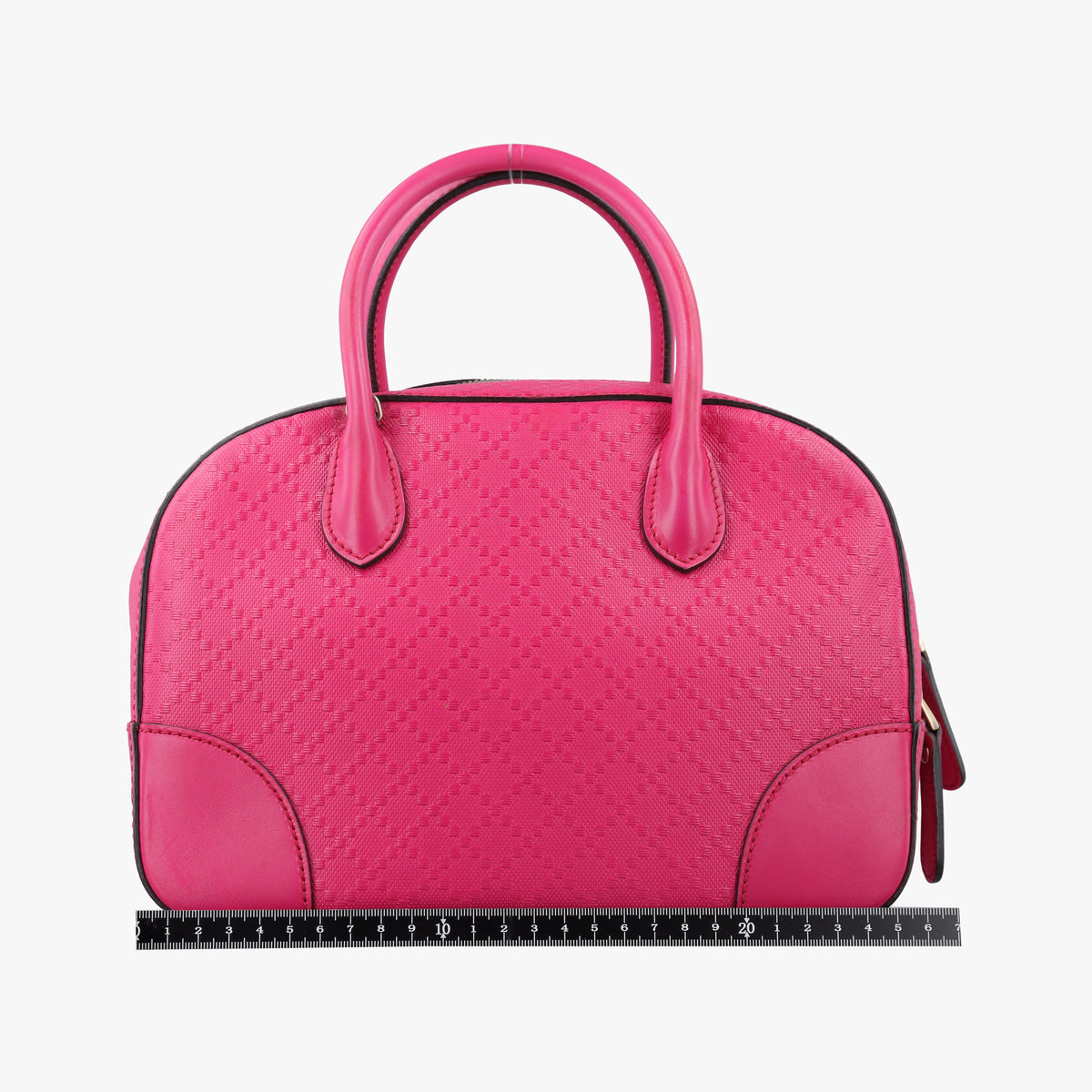 Pre-owned Gucci Bright Diamante Rose Leather 354224 shoulderbag | stylenewstar
