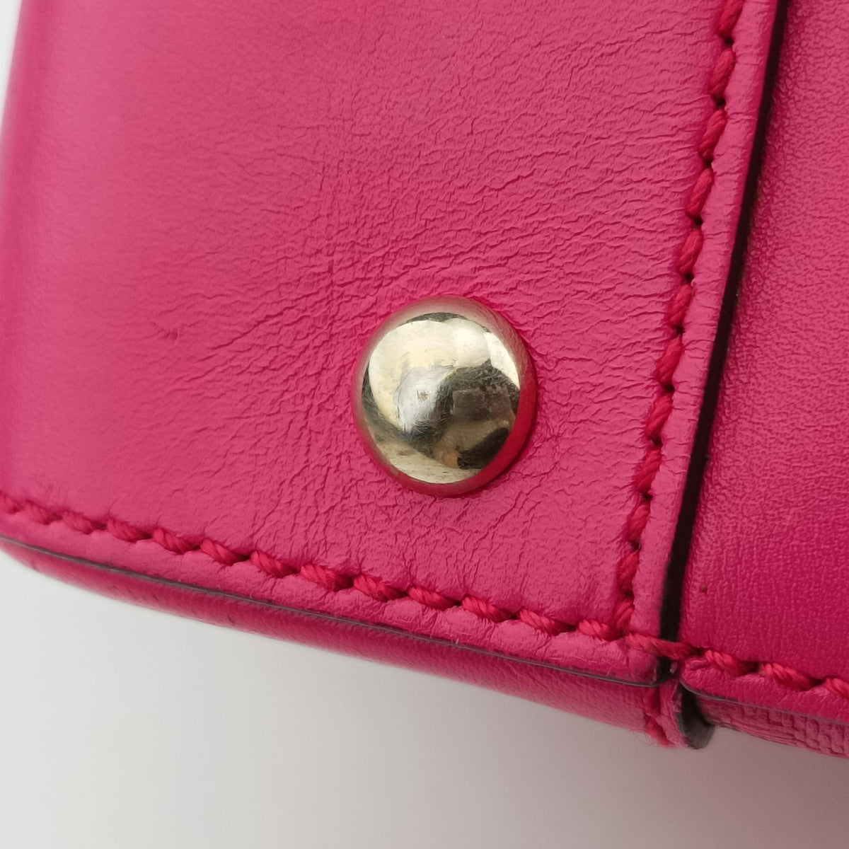 Pre-owned Gucci Bright Diamante Rose Leather 354224 shoulderbag | stylenewstar