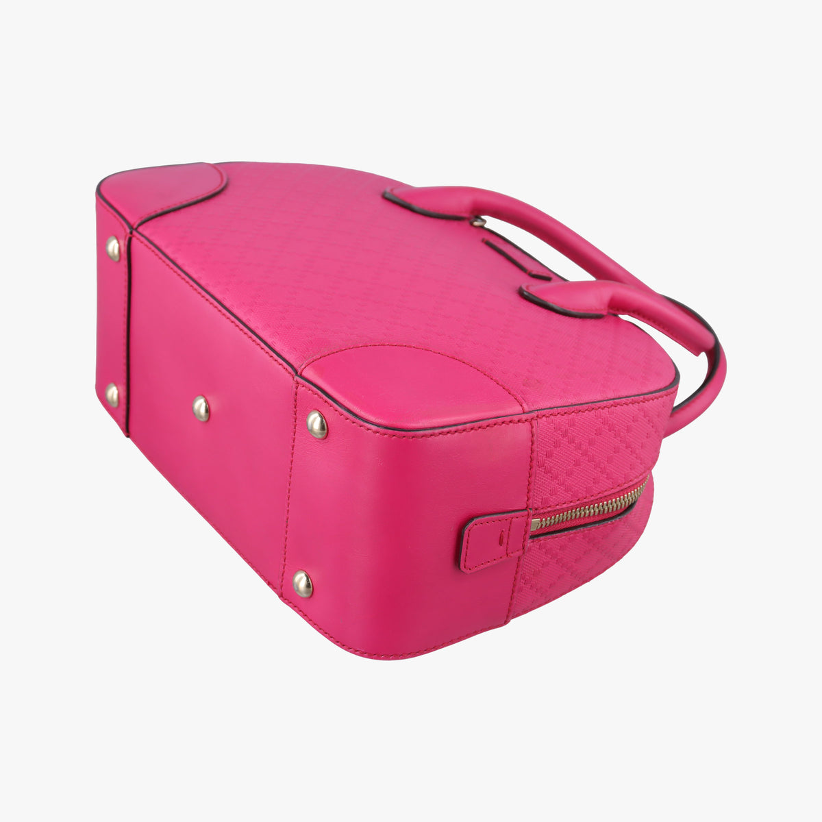Pre-owned Gucci Bright Diamante Rose Leather 354224 shoulderbag | stylenewstar