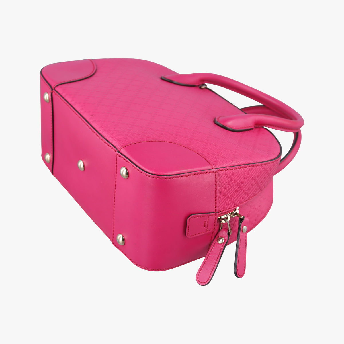 Pre-owned Gucci Bright Diamante Rose Leather 354224 shoulderbag | stylenewstar