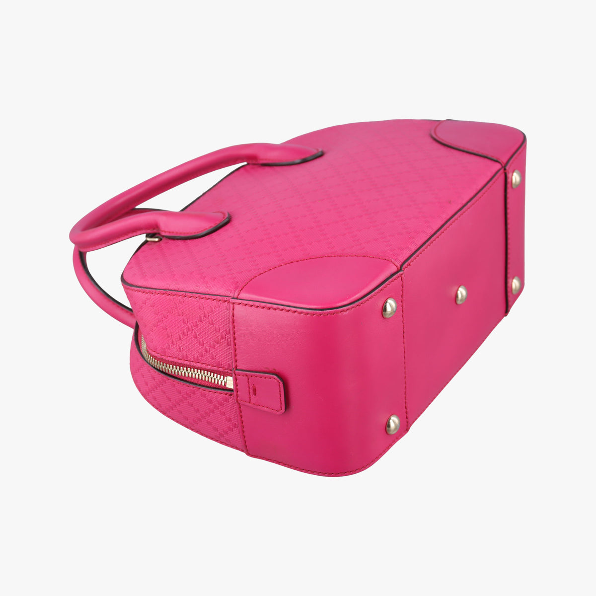 Pre-owned Gucci Bright Diamante Rose Leather 354224 shoulderbag | stylenewstar