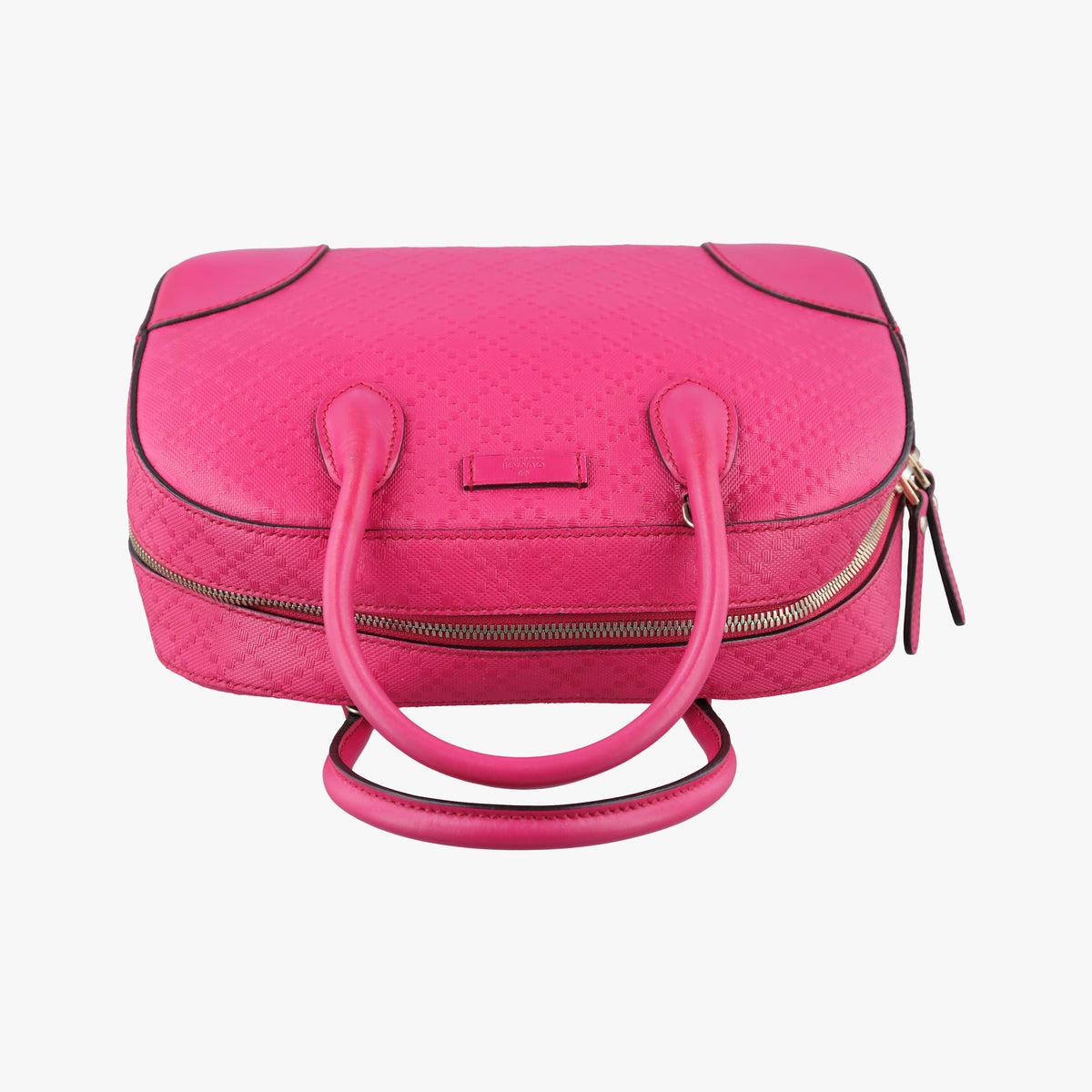 Pre-owned Gucci Bright Diamante Rose Leather 354224 shoulderbag | stylenewstar