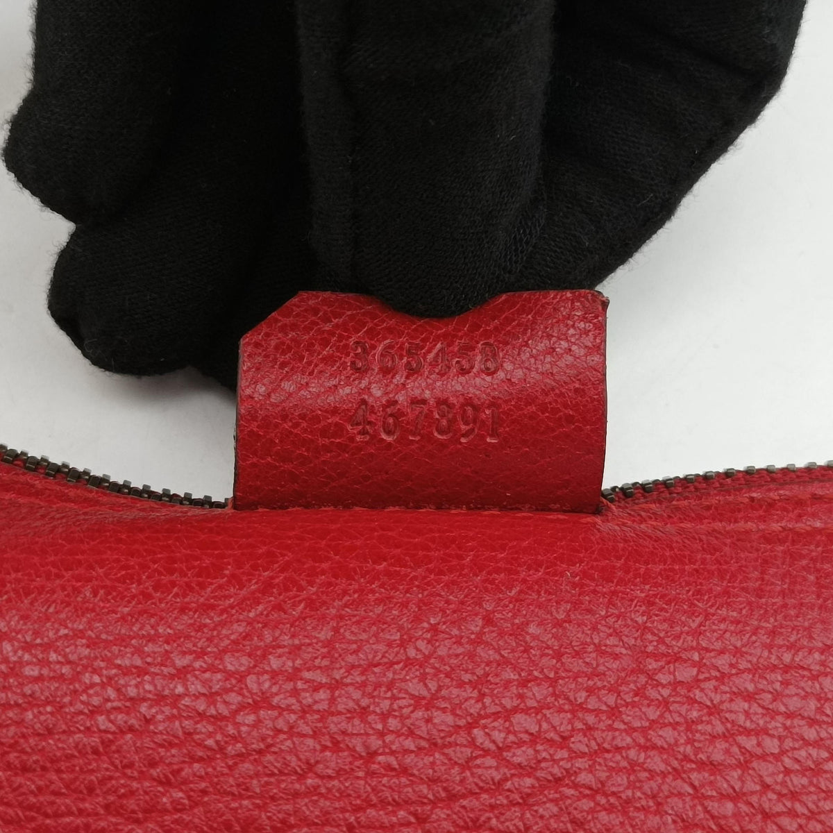 Pre-owned Gucci New Jackie Red Leather 365458 handbag | stylenewstar
