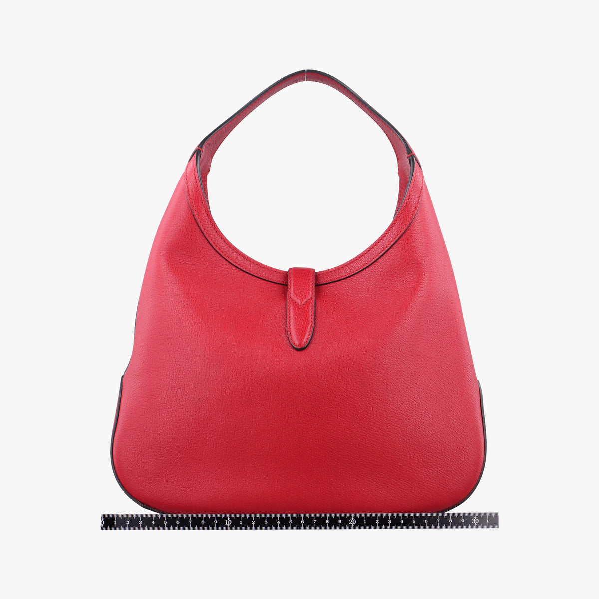 Pre-owned Gucci New Jackie Red Leather 365458 handbag | stylenewstar