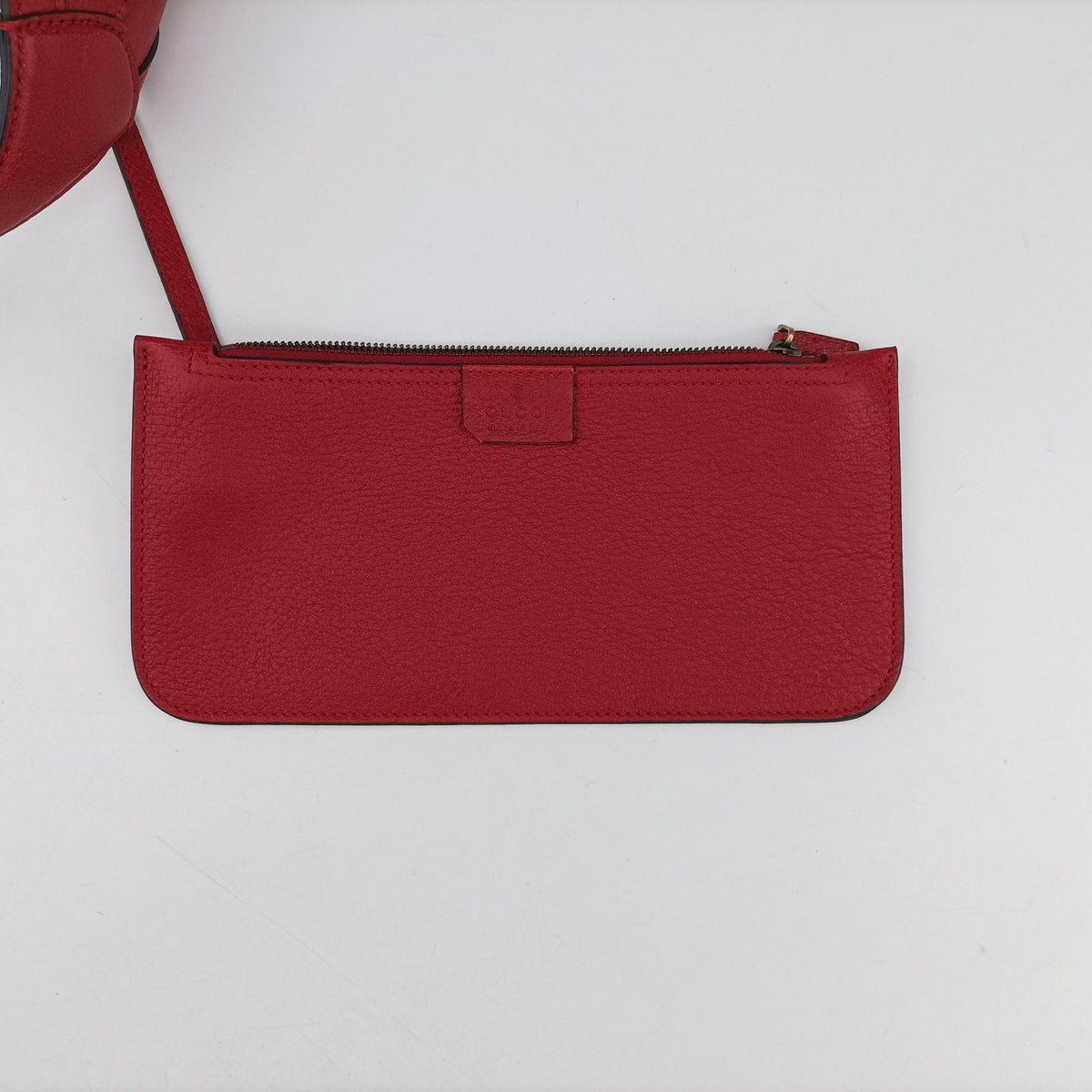 Pre-owned Gucci New Jackie Red Leather 365458 handbag | stylenewstar