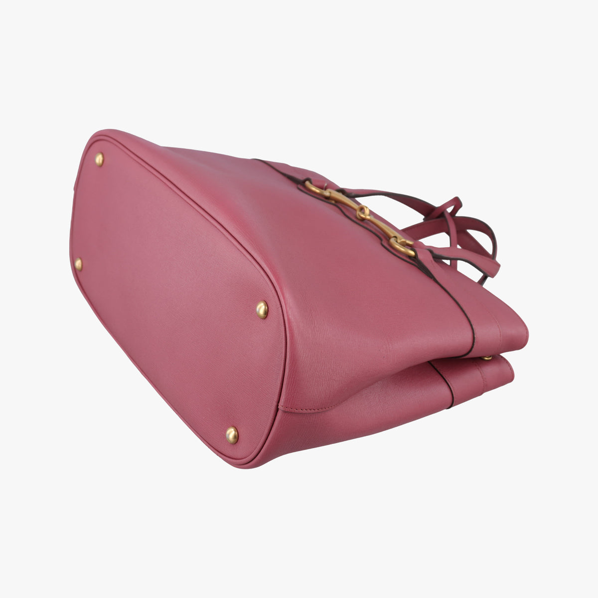 Pre-owned Gucci Bright Bit Red Leather 319795 shoulderbag | stylenewstar