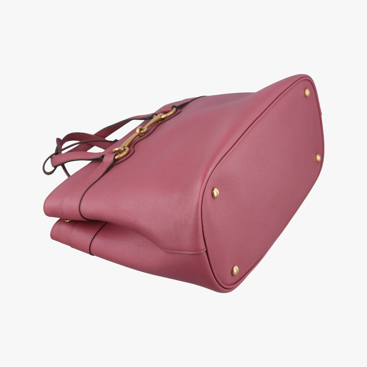 Pre-owned Gucci Bright Bit Red Leather 319795 shoulderbag | stylenewstar