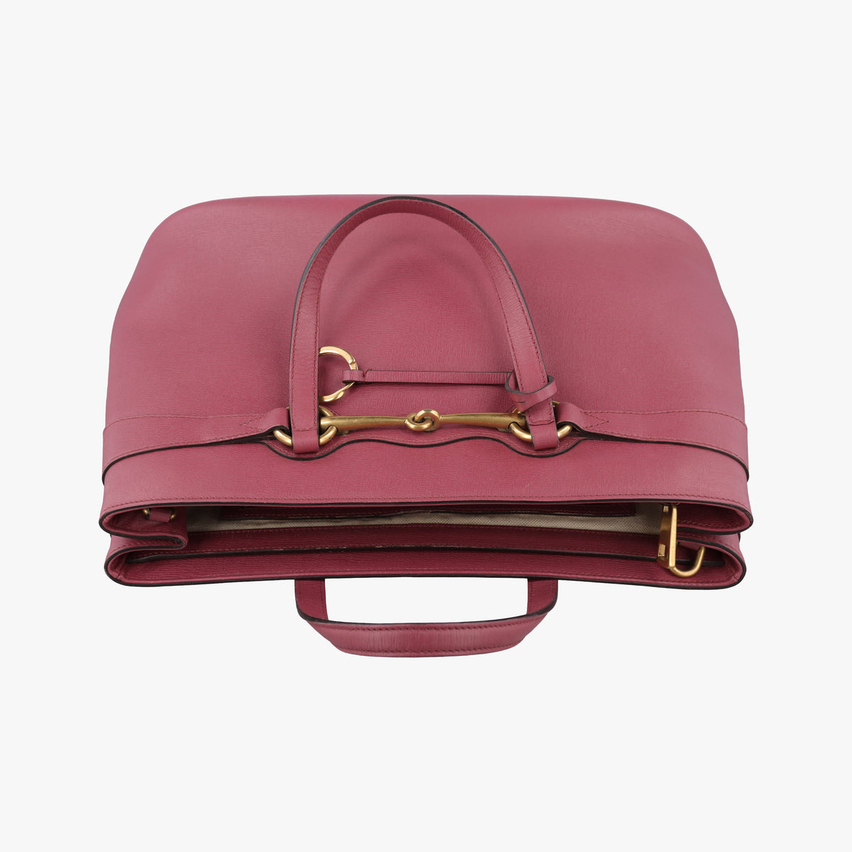 Pre-owned Gucci Bright Bit Red Leather 319795 shoulderbag | stylenewstar