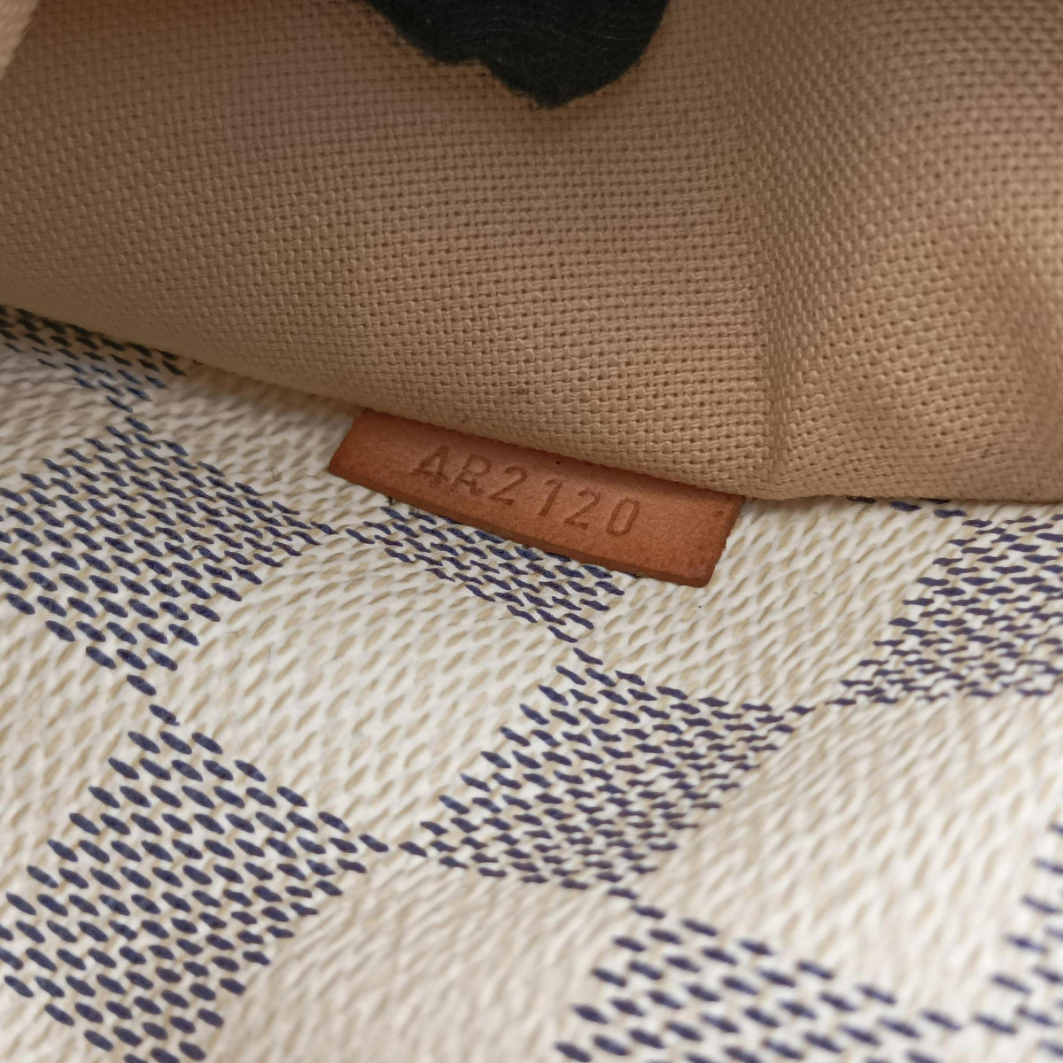 Pre-owned Louis Vuitton TOTALLY MM Azur Damier Canvas N51262 shoulderbag | stylenewstar