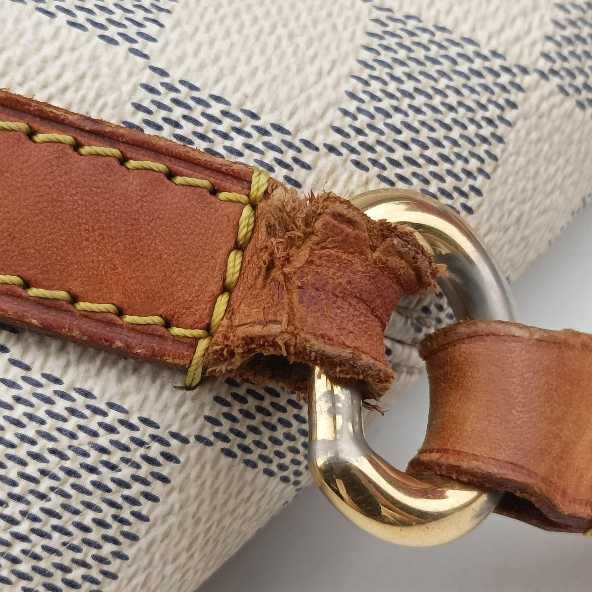 Pre-owned Louis Vuitton TOTALLY MM Azur Damier Canvas N51262 shoulderbag | stylenewstar