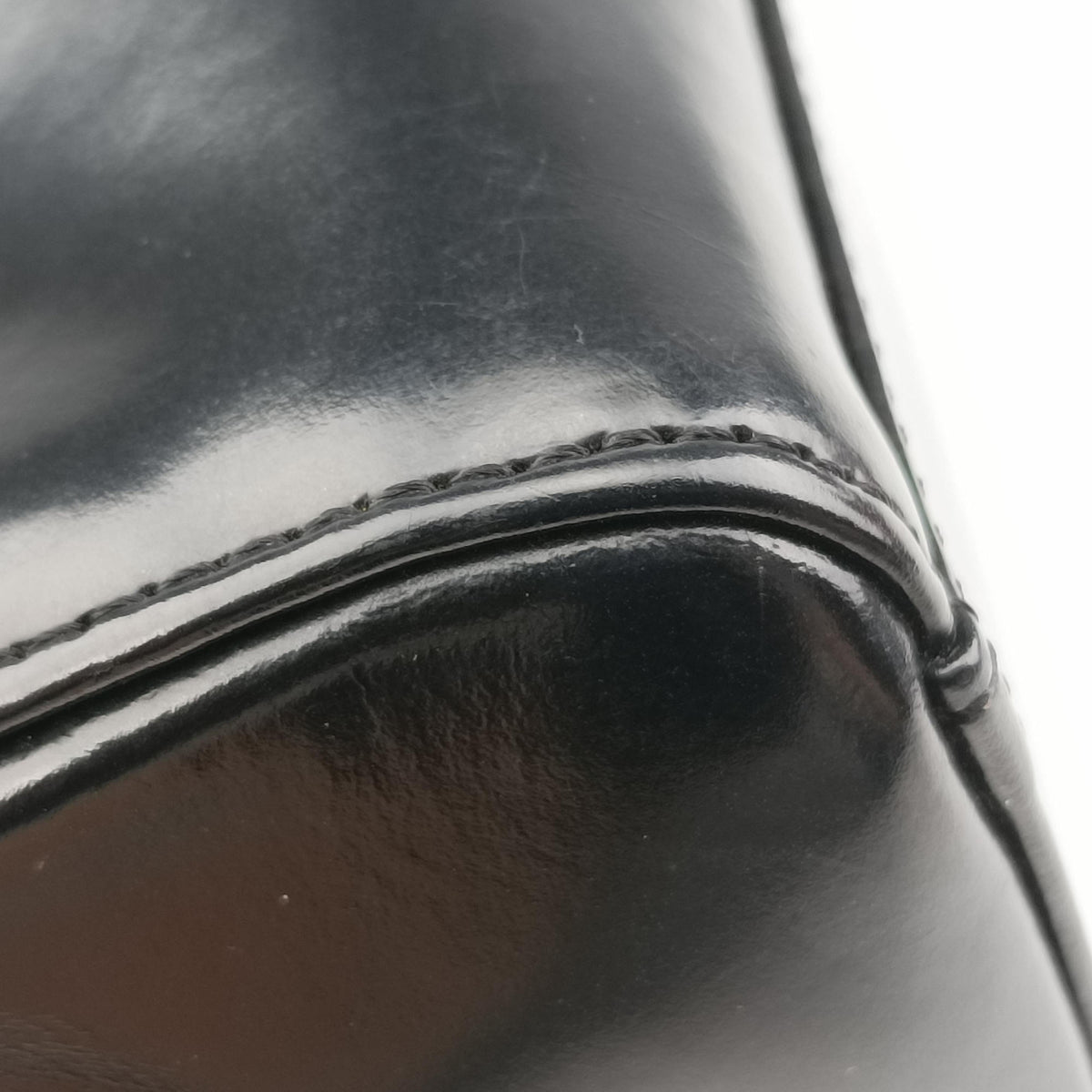 Pre-owned Christian Dior Lady Dior Black Leather  shoulderbag | stylenewstar