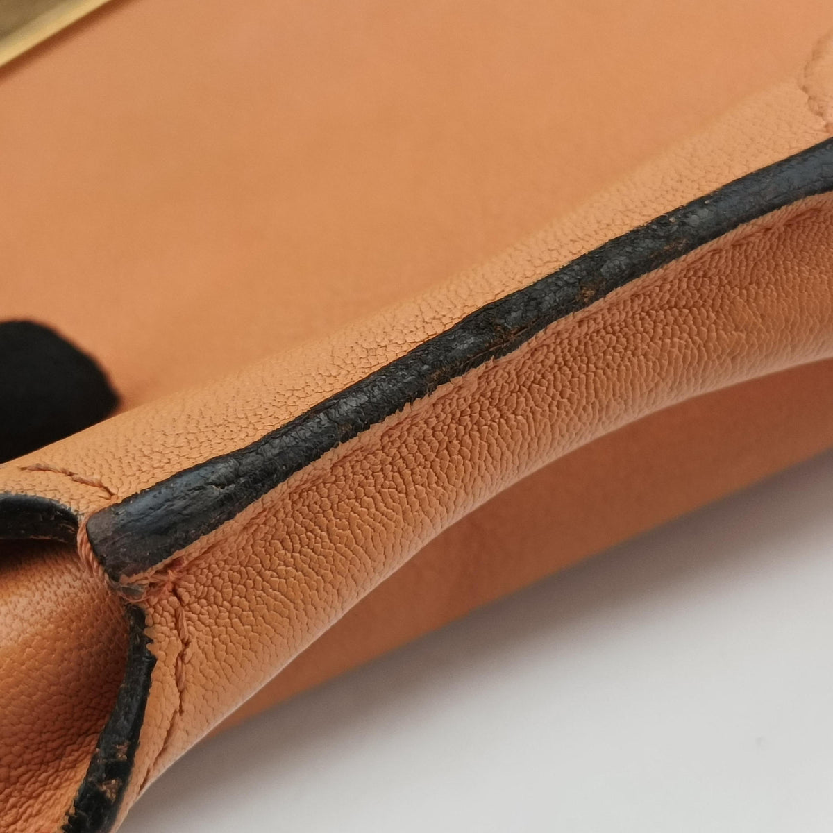 Vintage Chloe Elsie Orange Leather  shoulderbag | stylenewstar