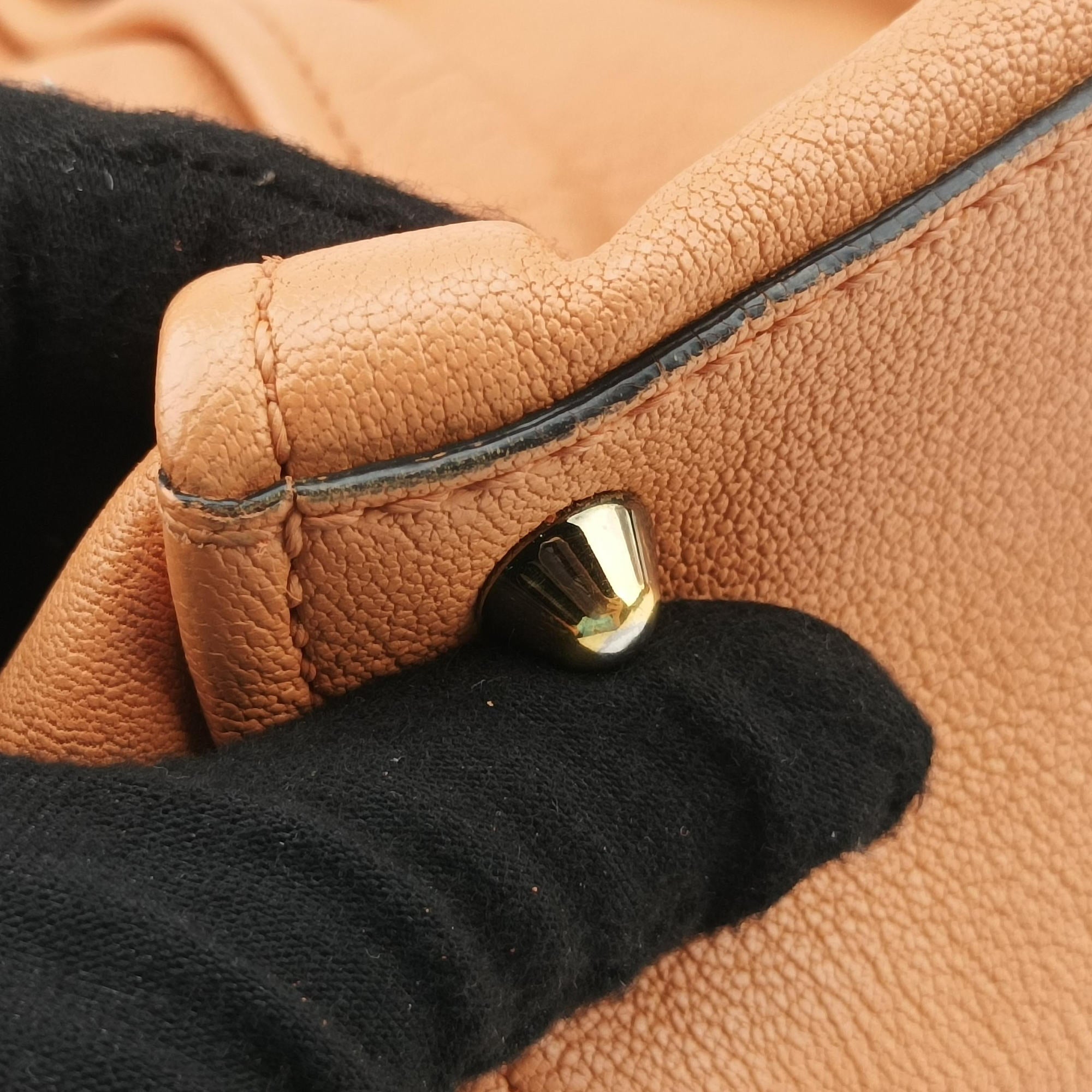Vintage Chloe Elsie Orange Leather  shoulderbag | stylenewstar