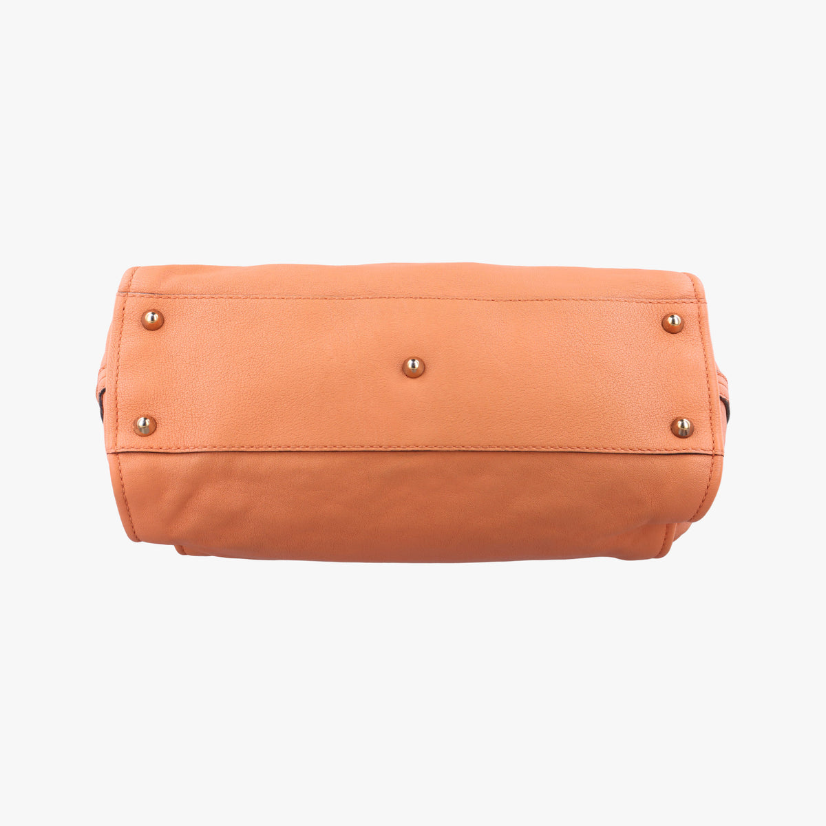 Secondhand Chloe Elsie Orange Leather  shoulderbag | stylenewstar