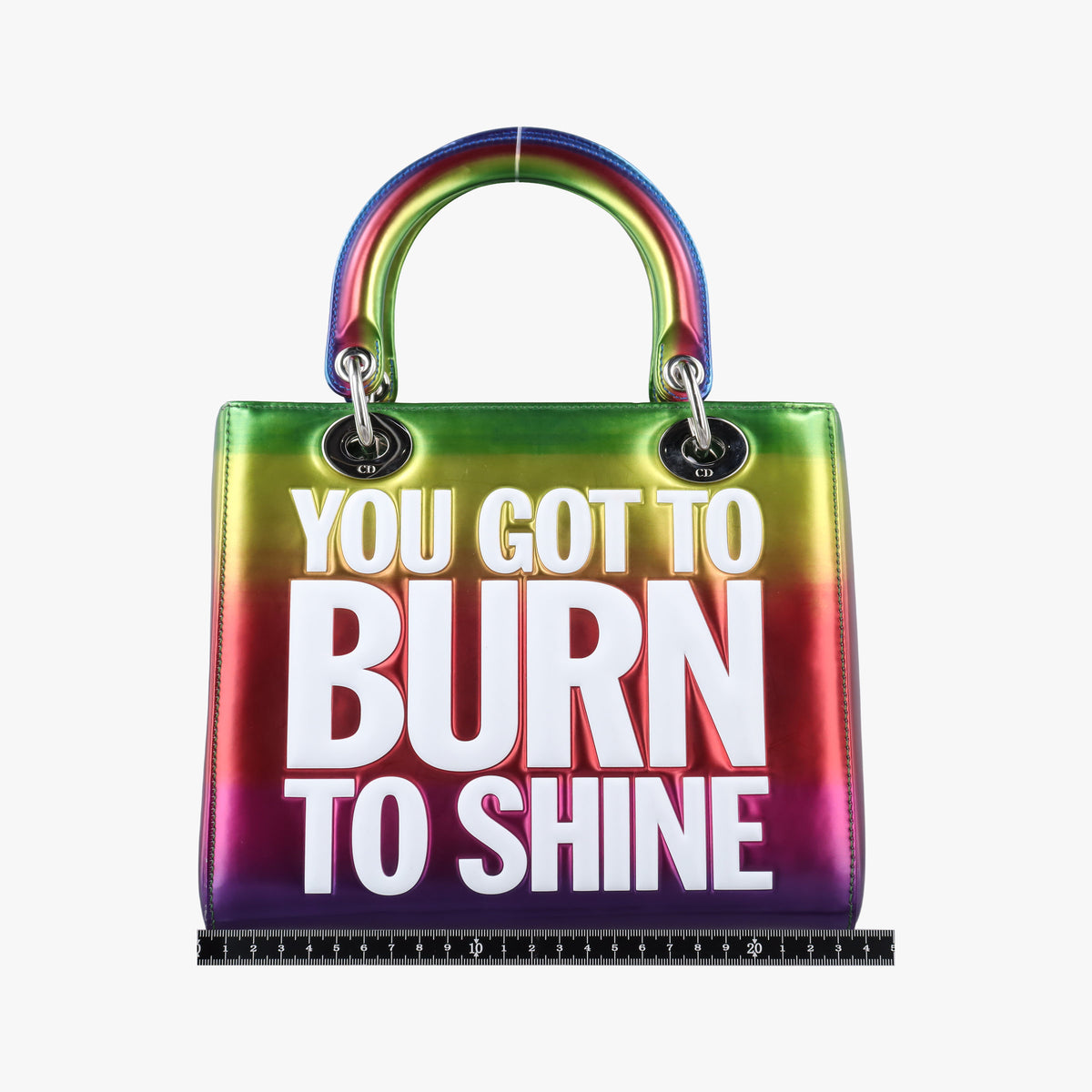 Pre-owned Christian Dior Lady Dior Multicolour Leather  shoulderbag | stylenewstar