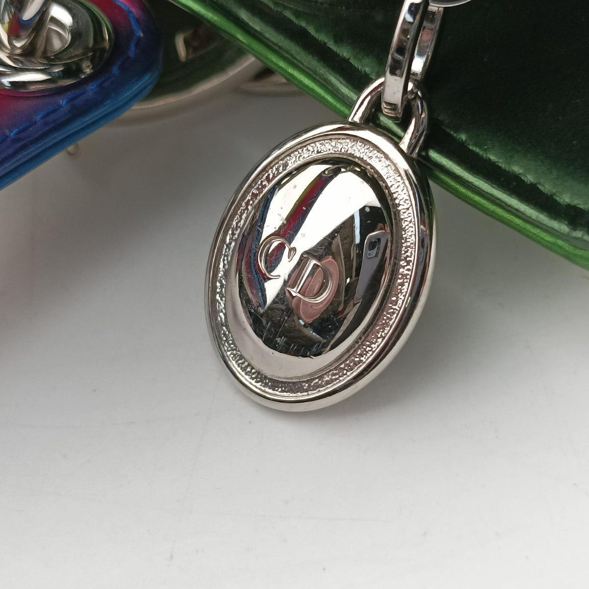 Pre-owned Christian Dior Lady Dior Multicolour Leather  shoulderbag | stylenewstar