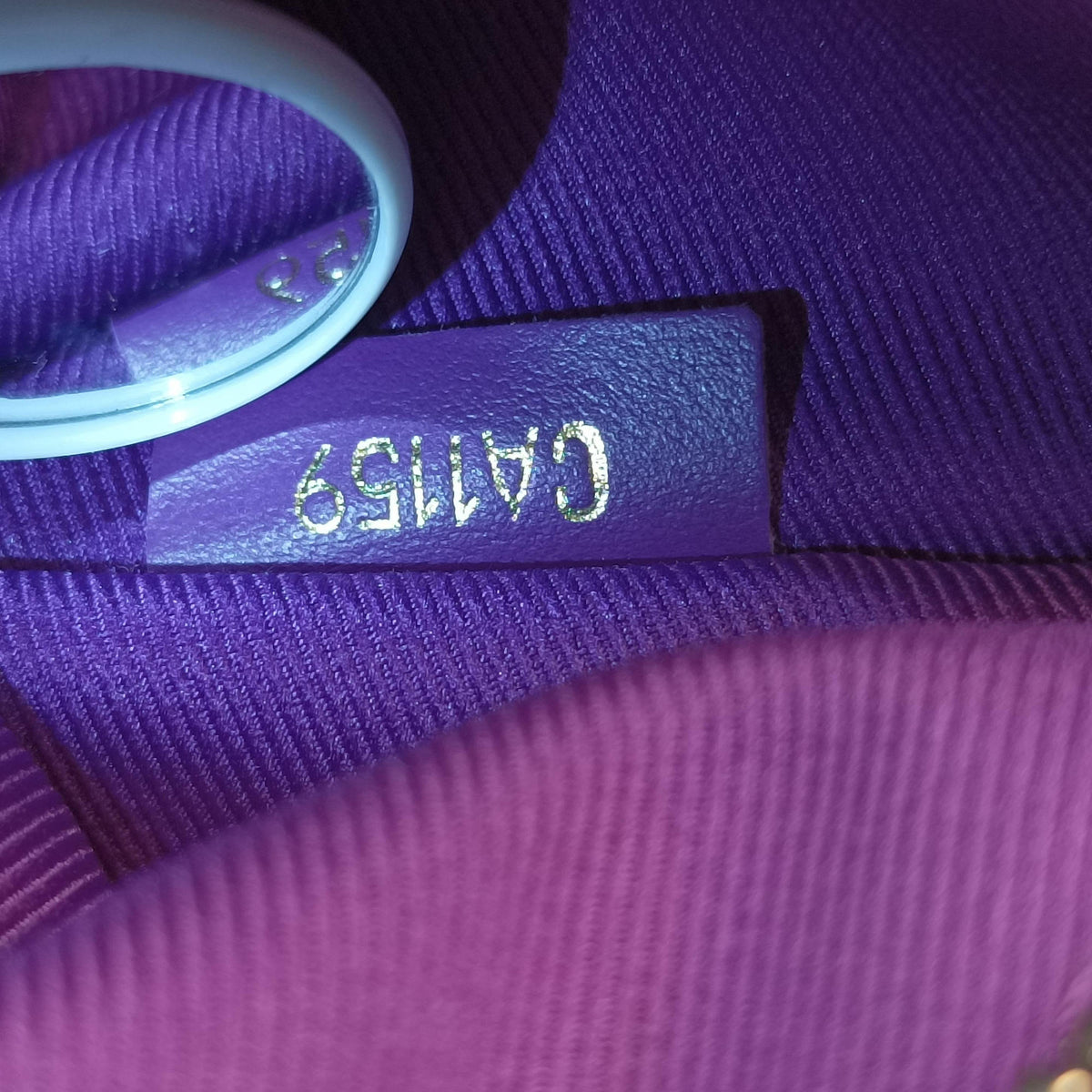 Pre-owned Louis Vuitton Flat Messenger purple x Brown Monogram Canvas x Denim M44641 shoulderbag | stylenewstar
