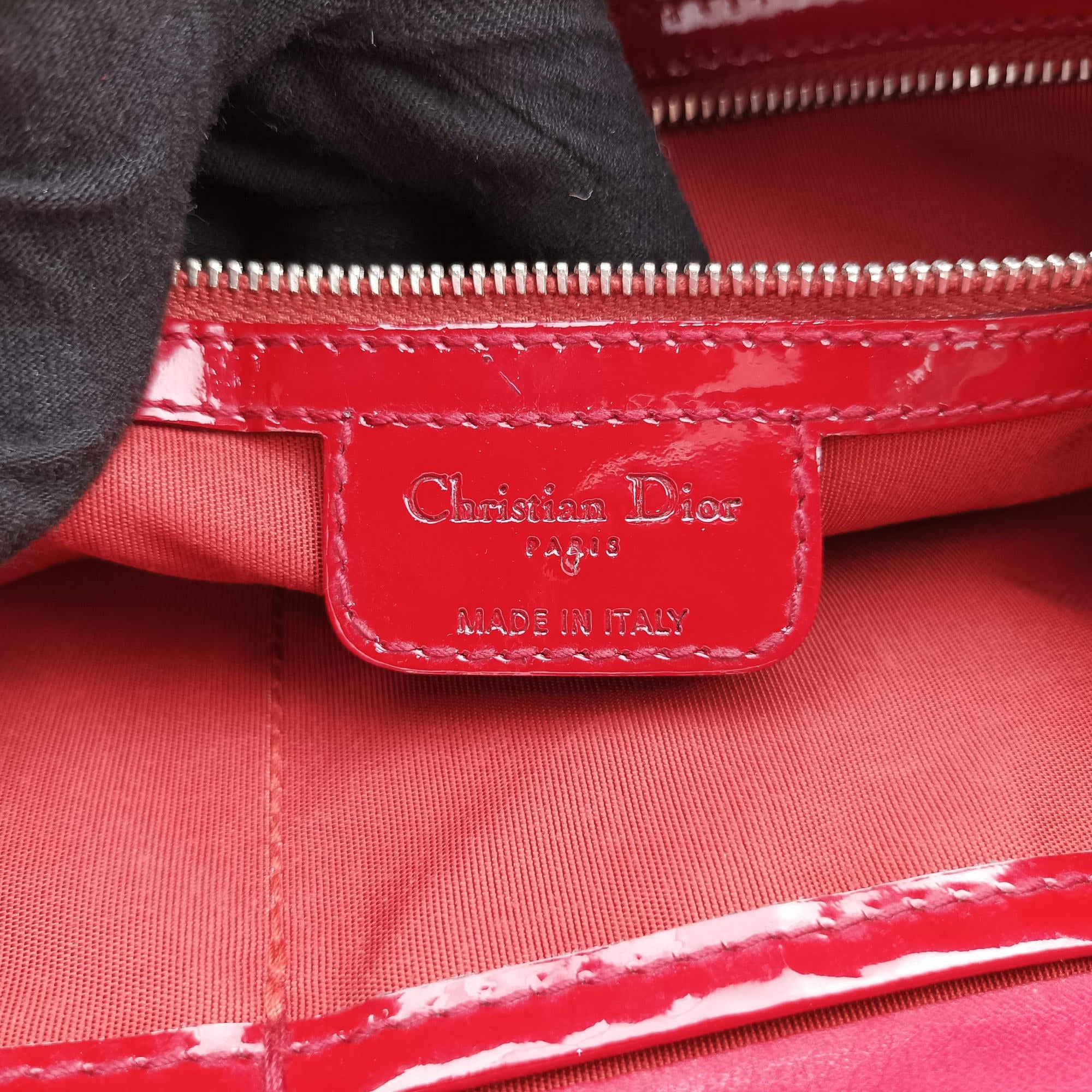 Pre-owned Christian Dior Croc Red Leather  handbag | stylenewstar