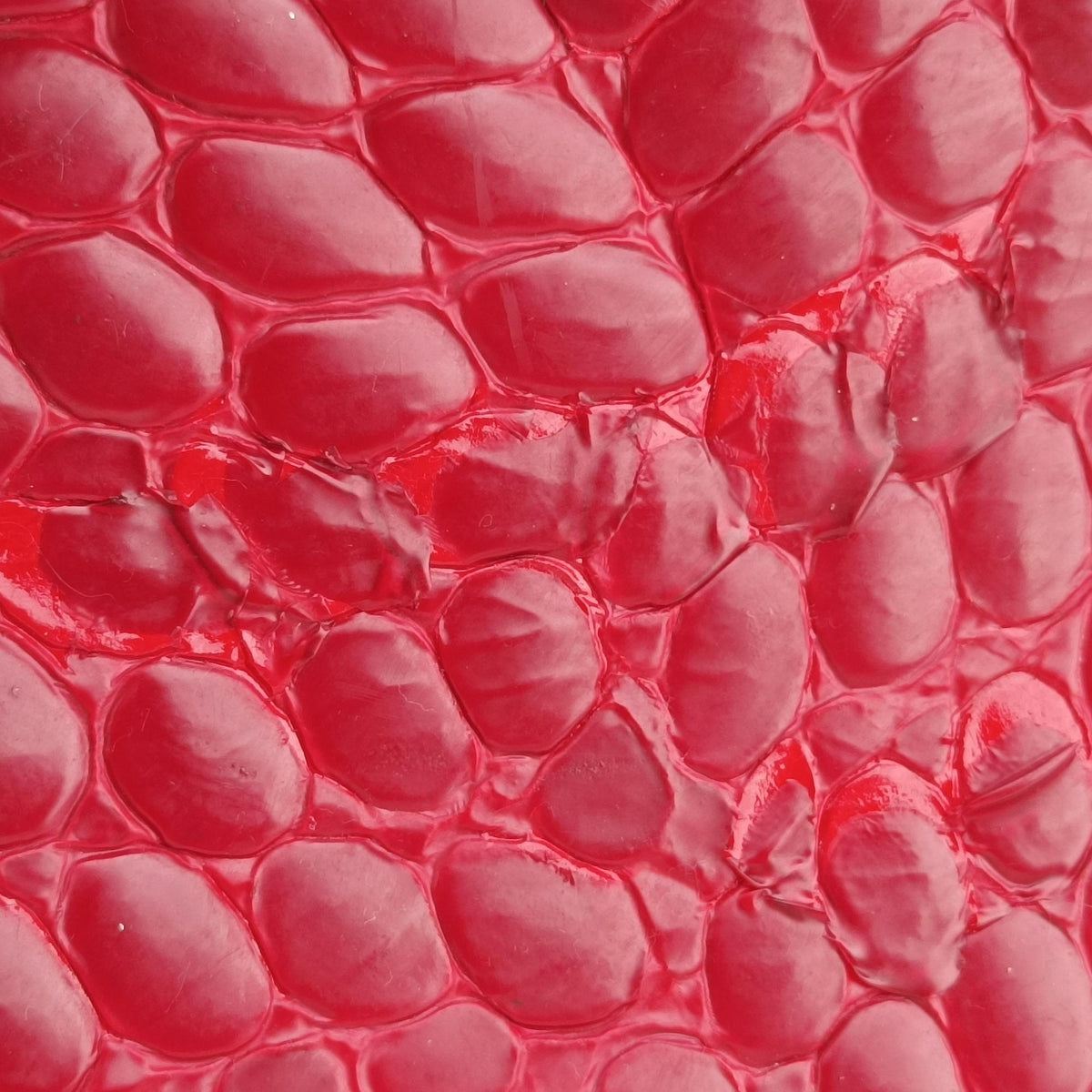 Pre-owned Christian Dior Croc Red Leather  handbag | stylenewstar