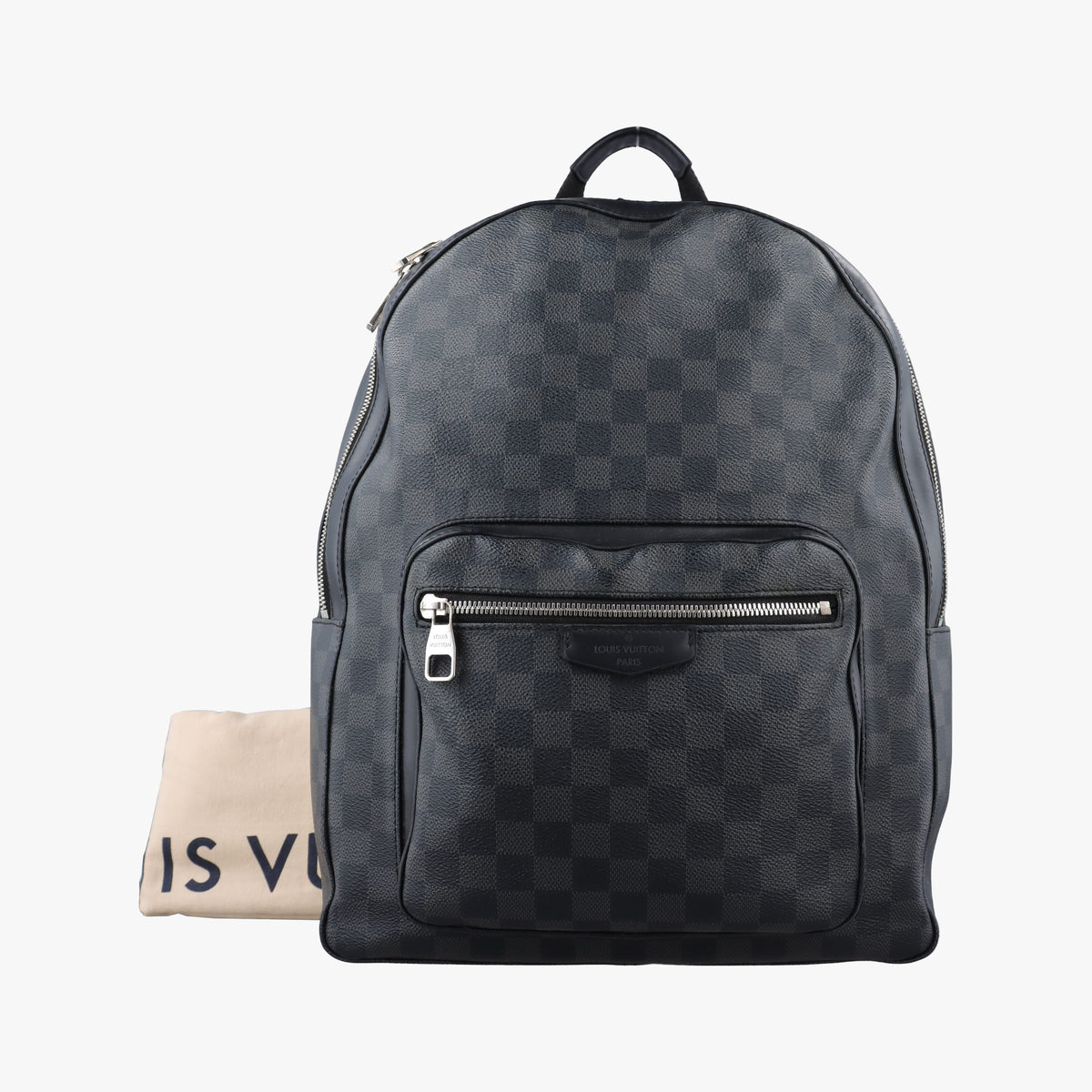 Pre-owned Louis Vuitton Josh Noir Damier Graphite N41473 backpack/rucksack | stylenewstar