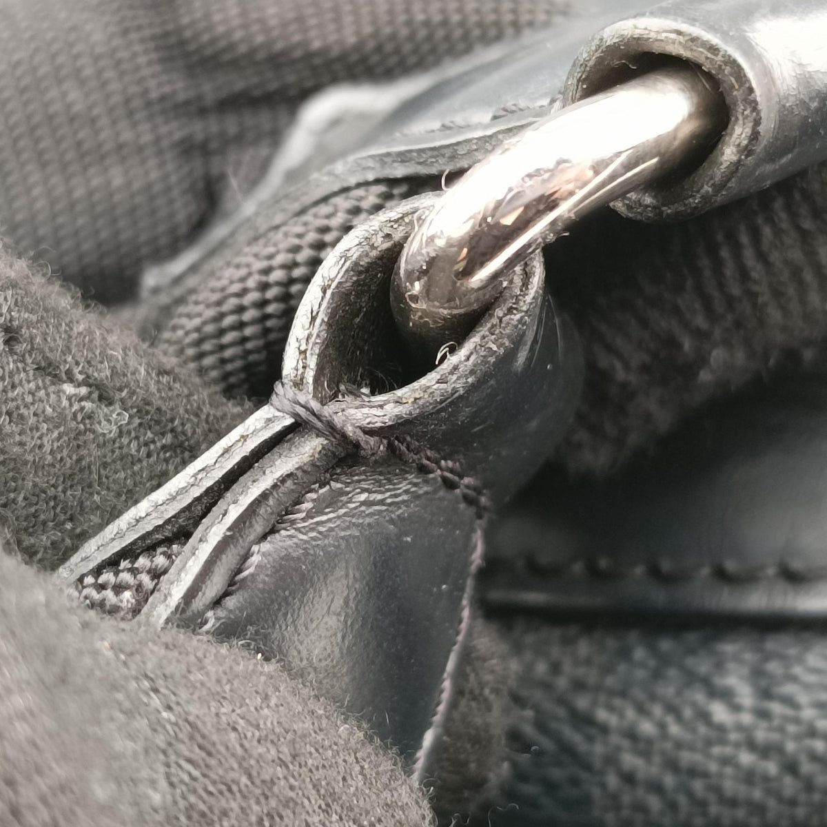 Pre-owned Louis Vuitton Josh Noir Damier Graphite N41473 backpack/rucksack | stylenewstar