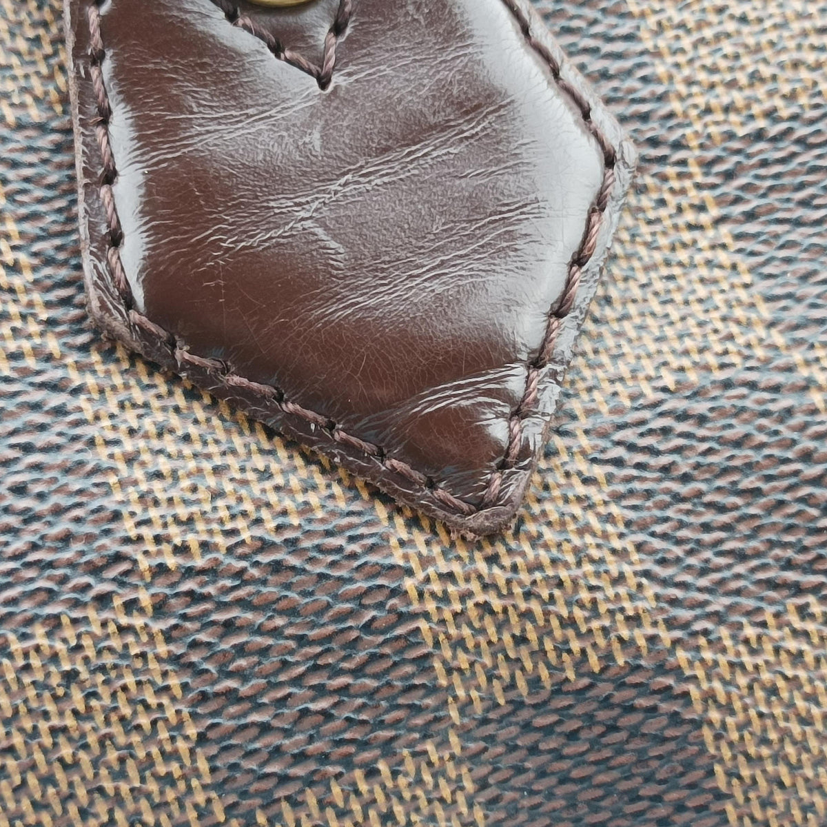 Pre-owned Louis Vuitton SALEYA PM EBENE Damier Canvas N51183 shoulderbag | stylenewstar
